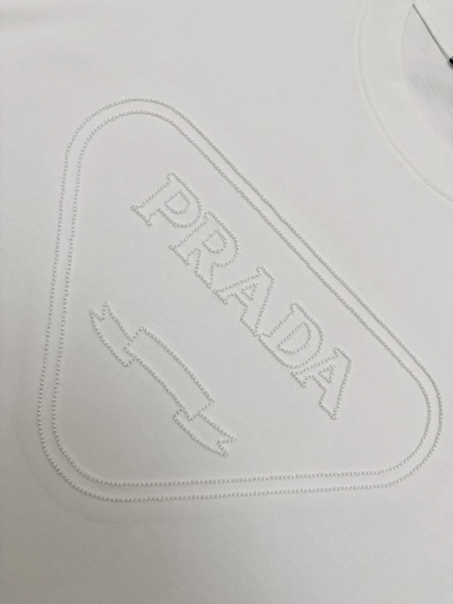 Embroidered Logo Cotton-Jersey T-Shirt D17515280 — view 6