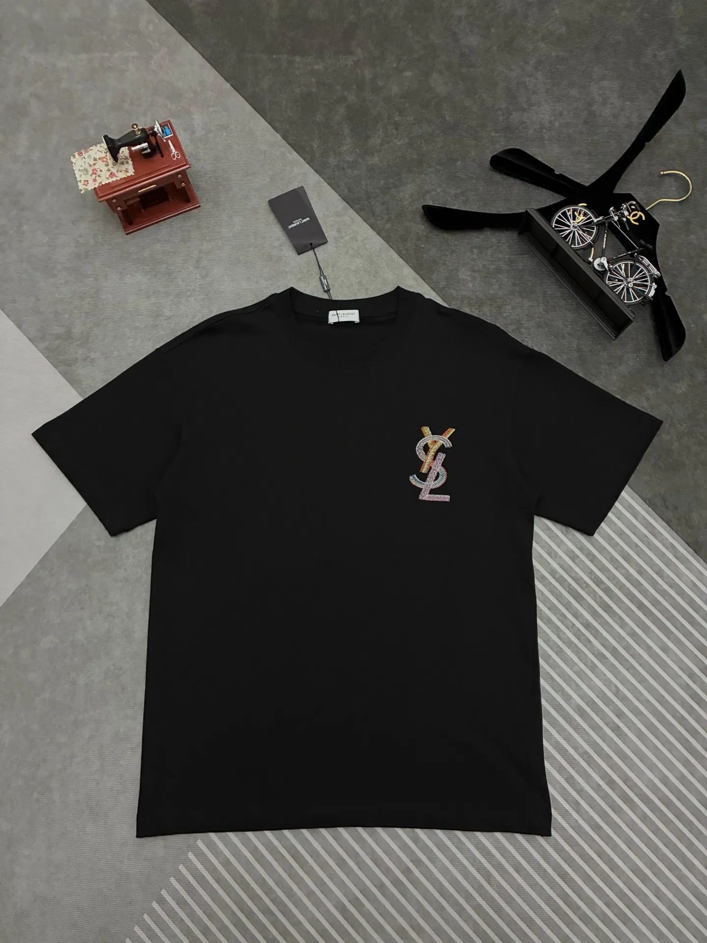Logo-Embroidered Cotton-Jersey T-Shirt D17515315