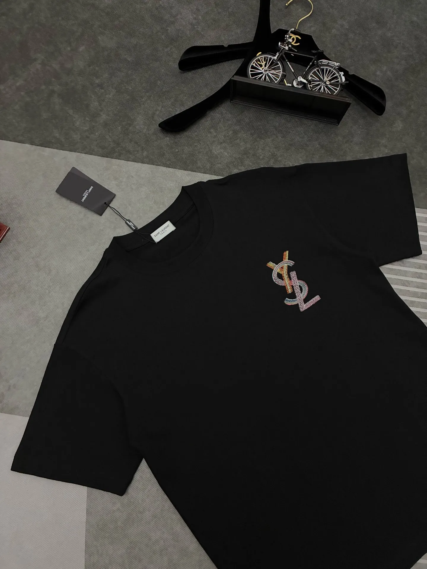 Logo-Embroidered Cotton-Jersey T-Shirt D17515315 — view 2