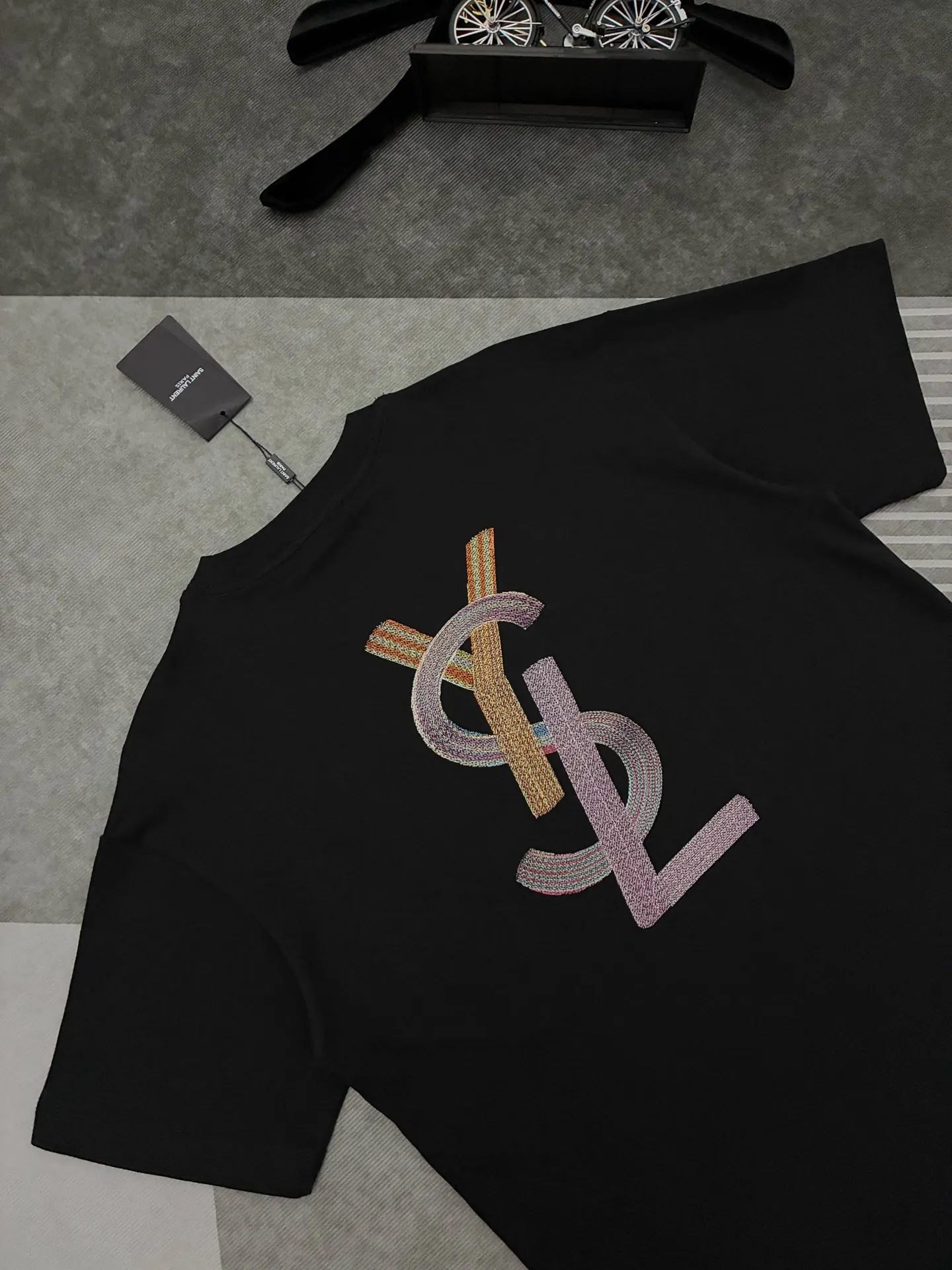 Logo-Embroidered Cotton-Jersey T-Shirt D17515315 — view 6
