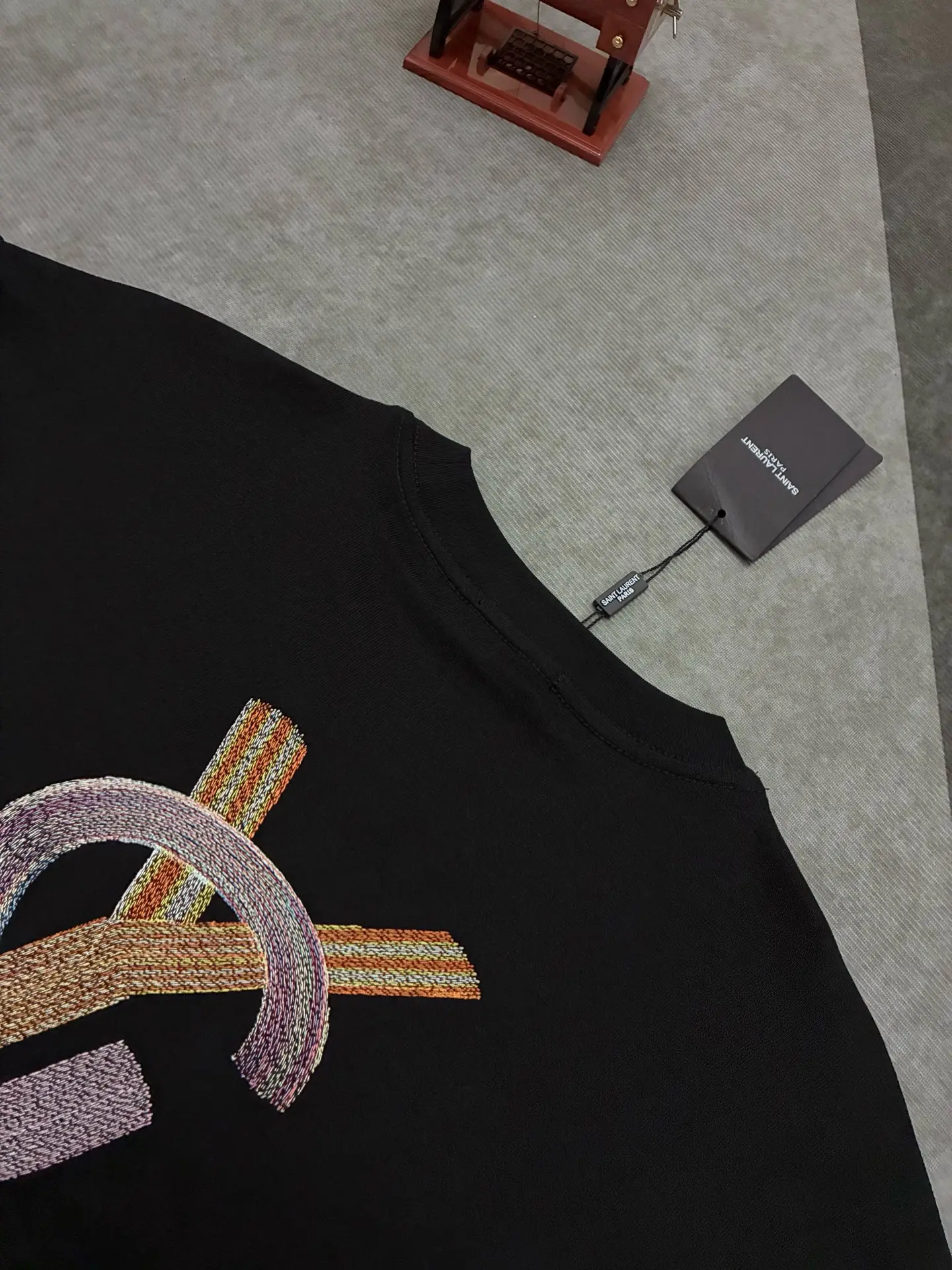 Logo-Embroidered Cotton-Jersey T-Shirt D17515315 — view 7
