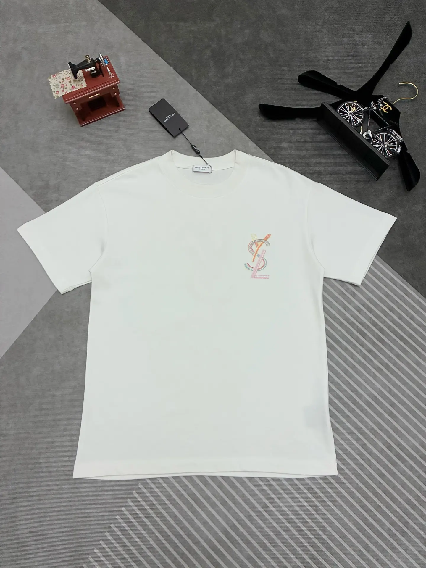 Logo Embroidered Cotton-Jersey T-Shirt D17515316