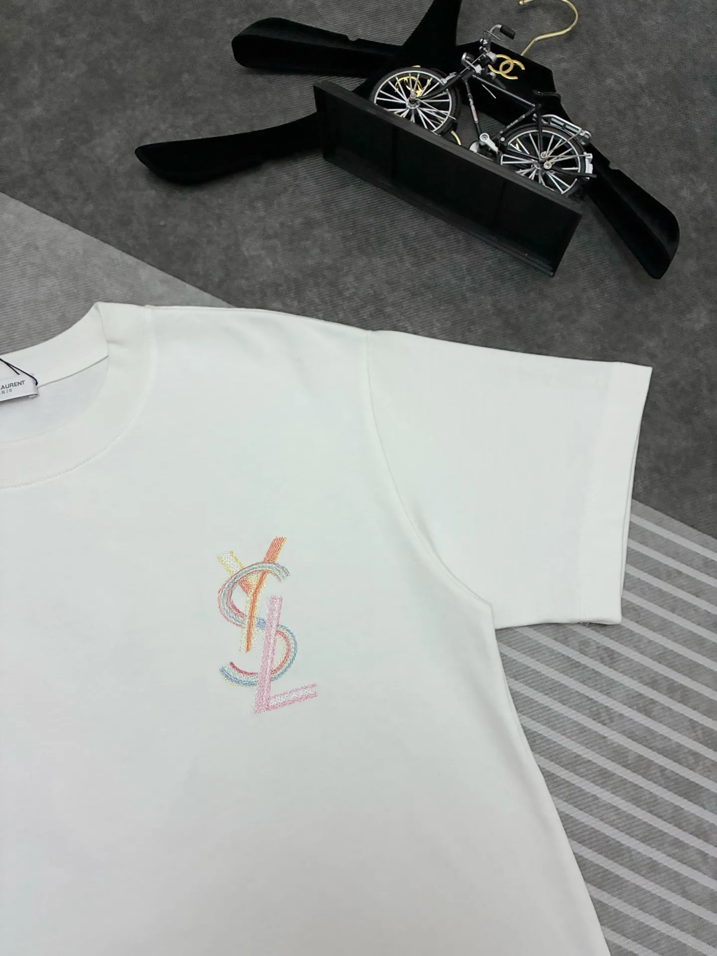 Logo Embroidered Cotton-Jersey T-Shirt D17515316 — view 3