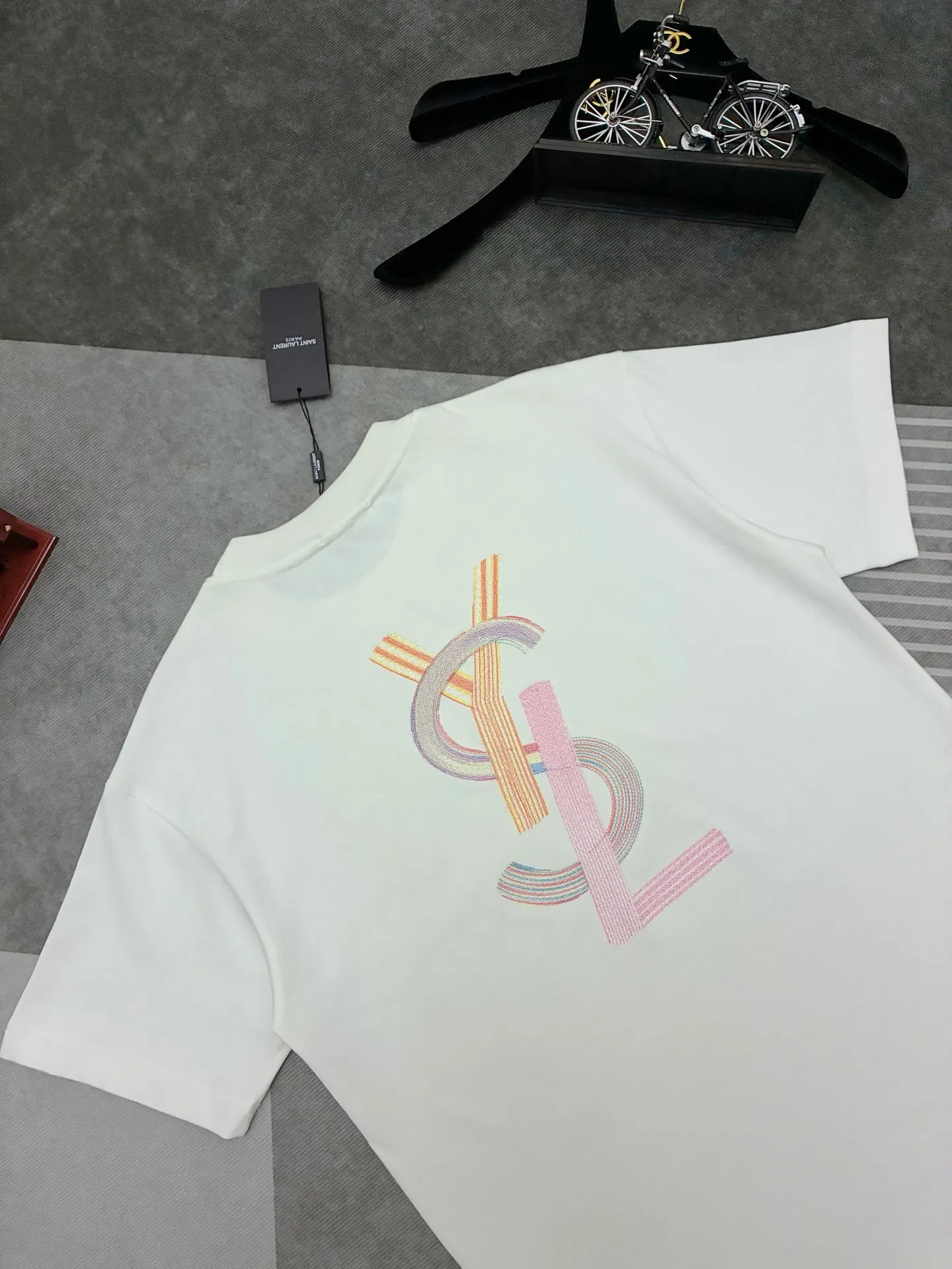 Logo Embroidered Cotton-Jersey T-Shirt D17515316 — view 7
