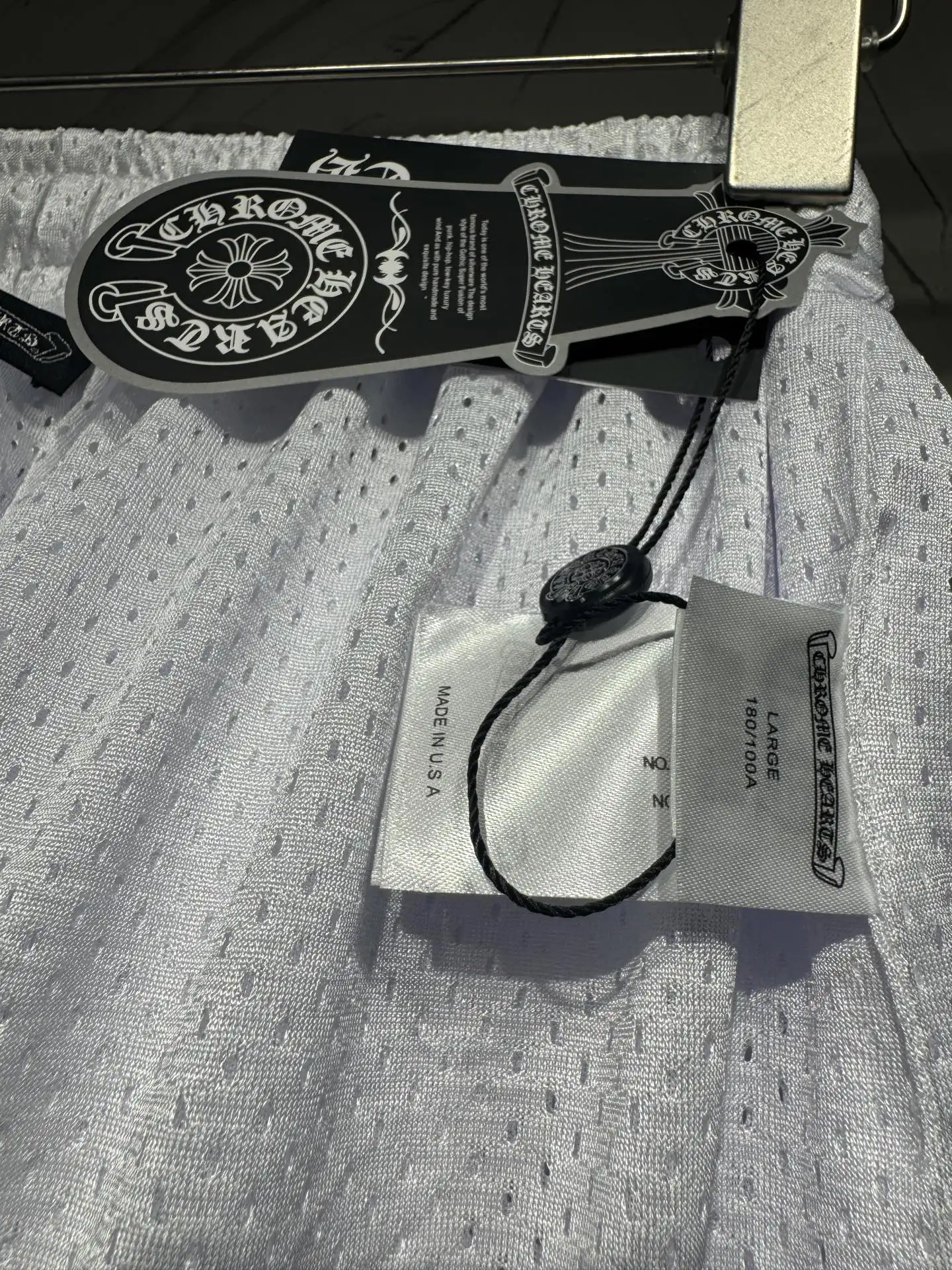 Chrome Hearts Vine Cross Mesh Sweatpants D18024341 — view 8