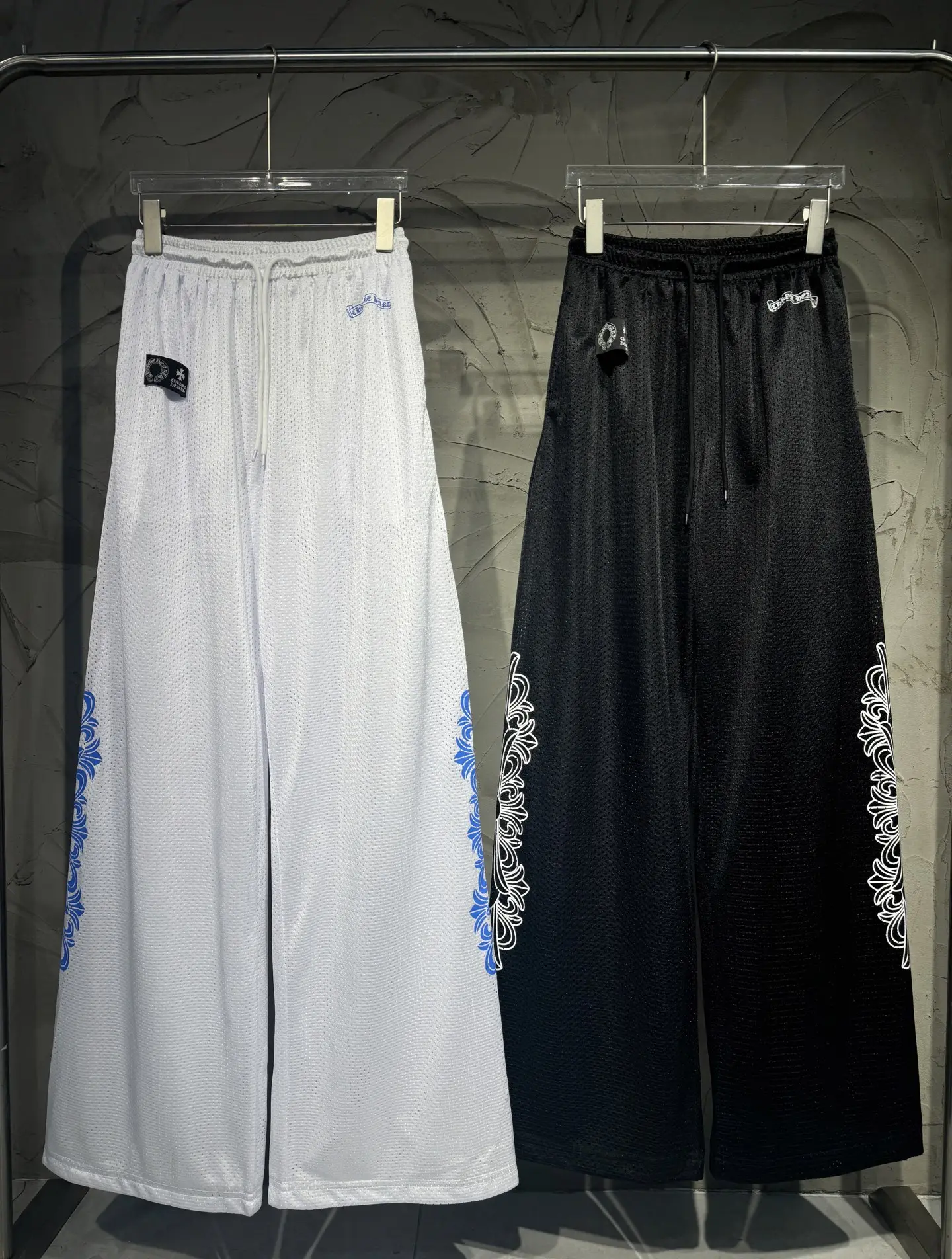 Chrome Hearts Vine Cross Mesh Sweatpants D18024341 — view 14