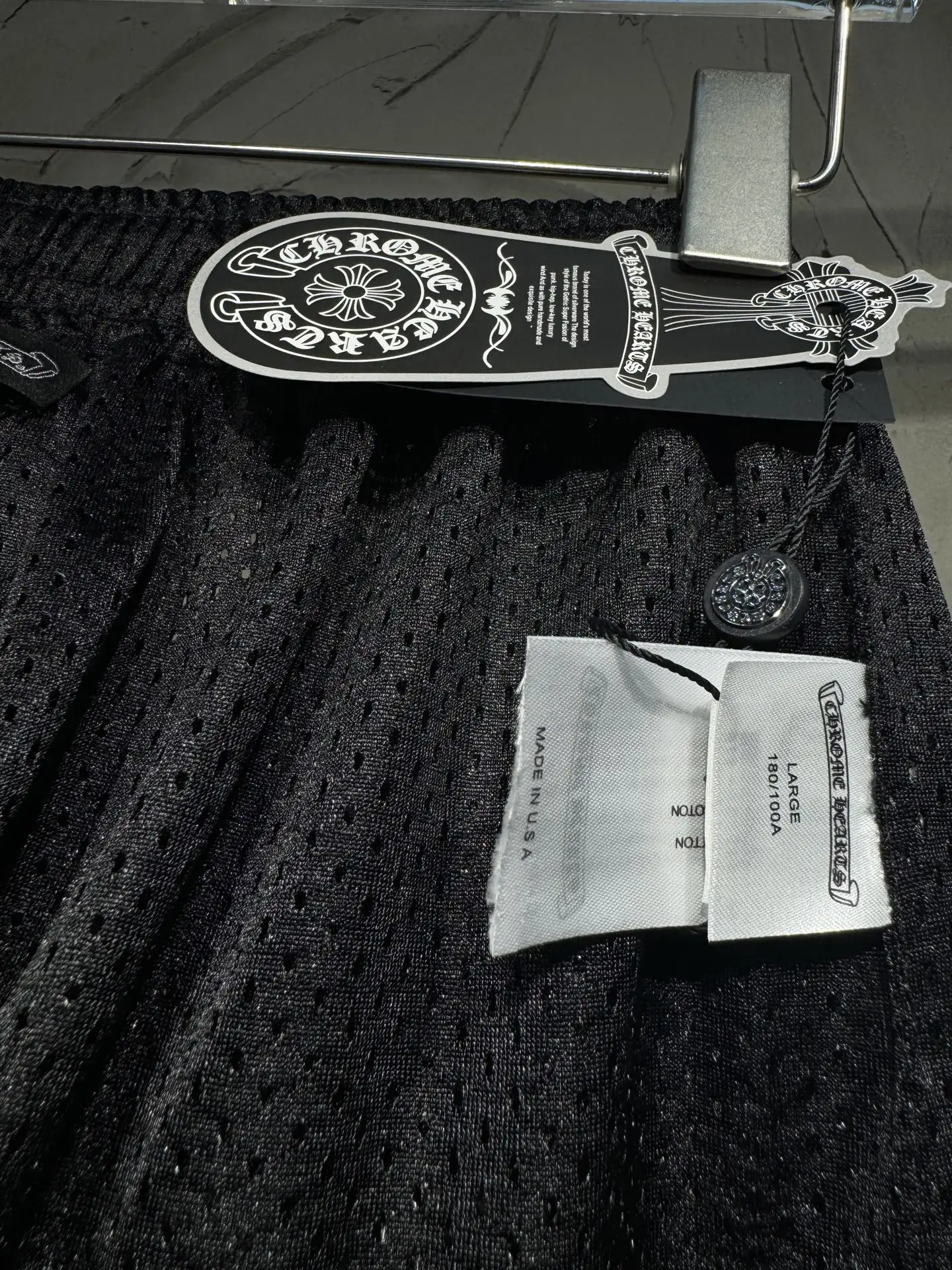 Chrome Hearts Vine Cross Mesh Trousers D18024340 — view 9
