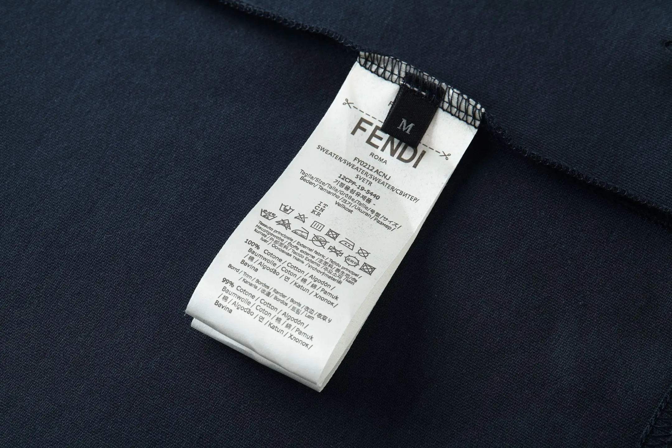 FF Logo Hardware Cotton T-Shirt D18014214 — view 9