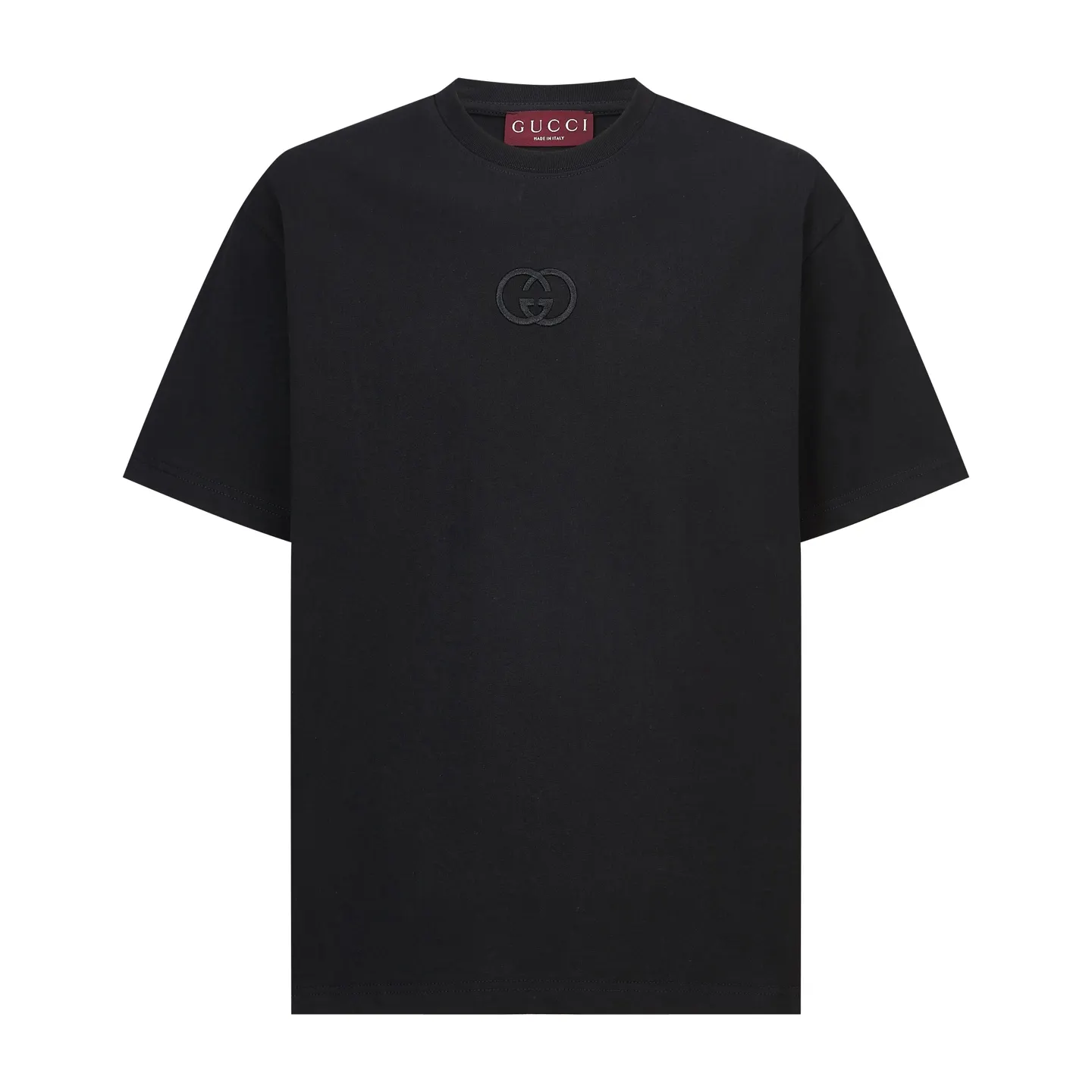 Interlocking G Embroidered Cotton T-Shirt D18014188