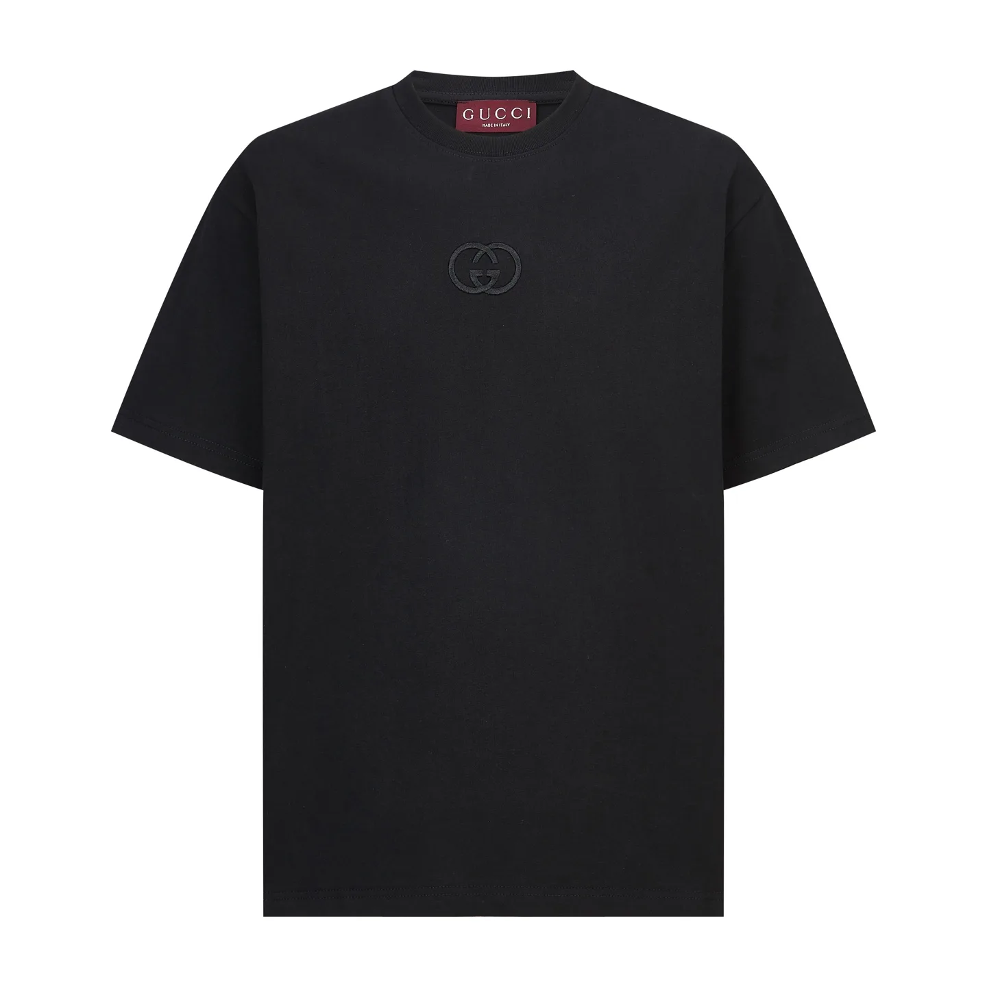 Interlocking G Embroidered Cotton T-Shirt D18014188