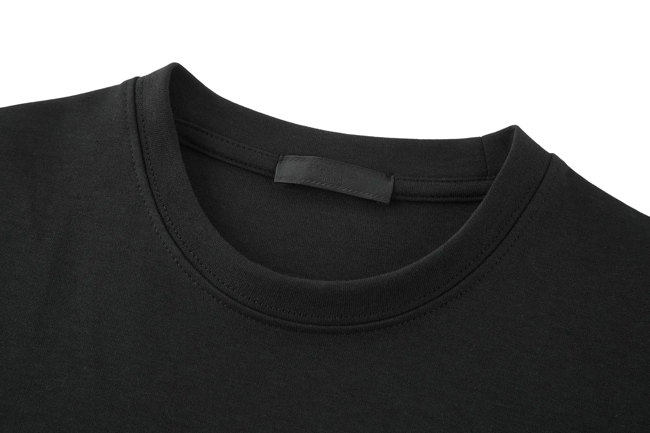 Oversized Logo-Plaque Cotton T-Shirt D18014180 — view 3