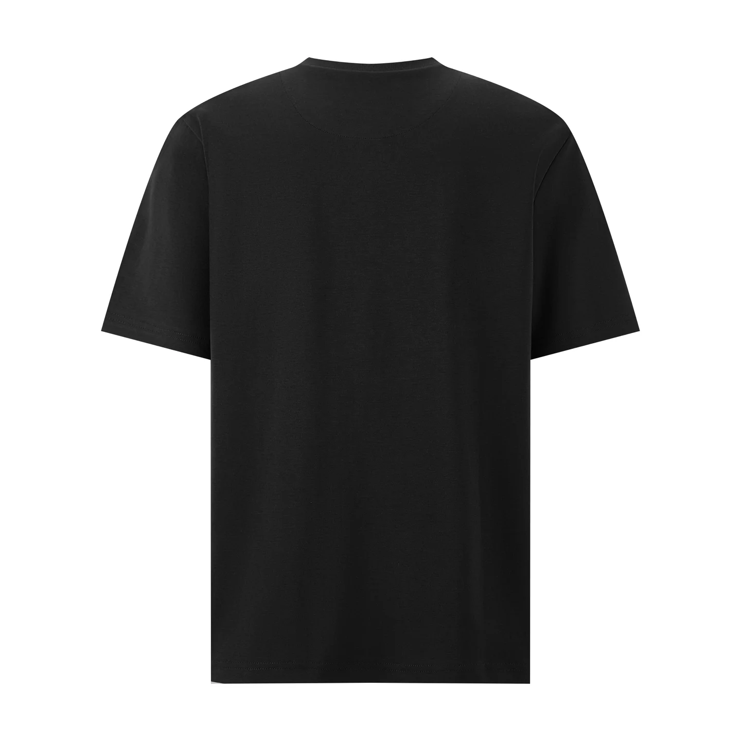 Oversized Logo-Badge Cotton T-Shirt D18014215 — view 2