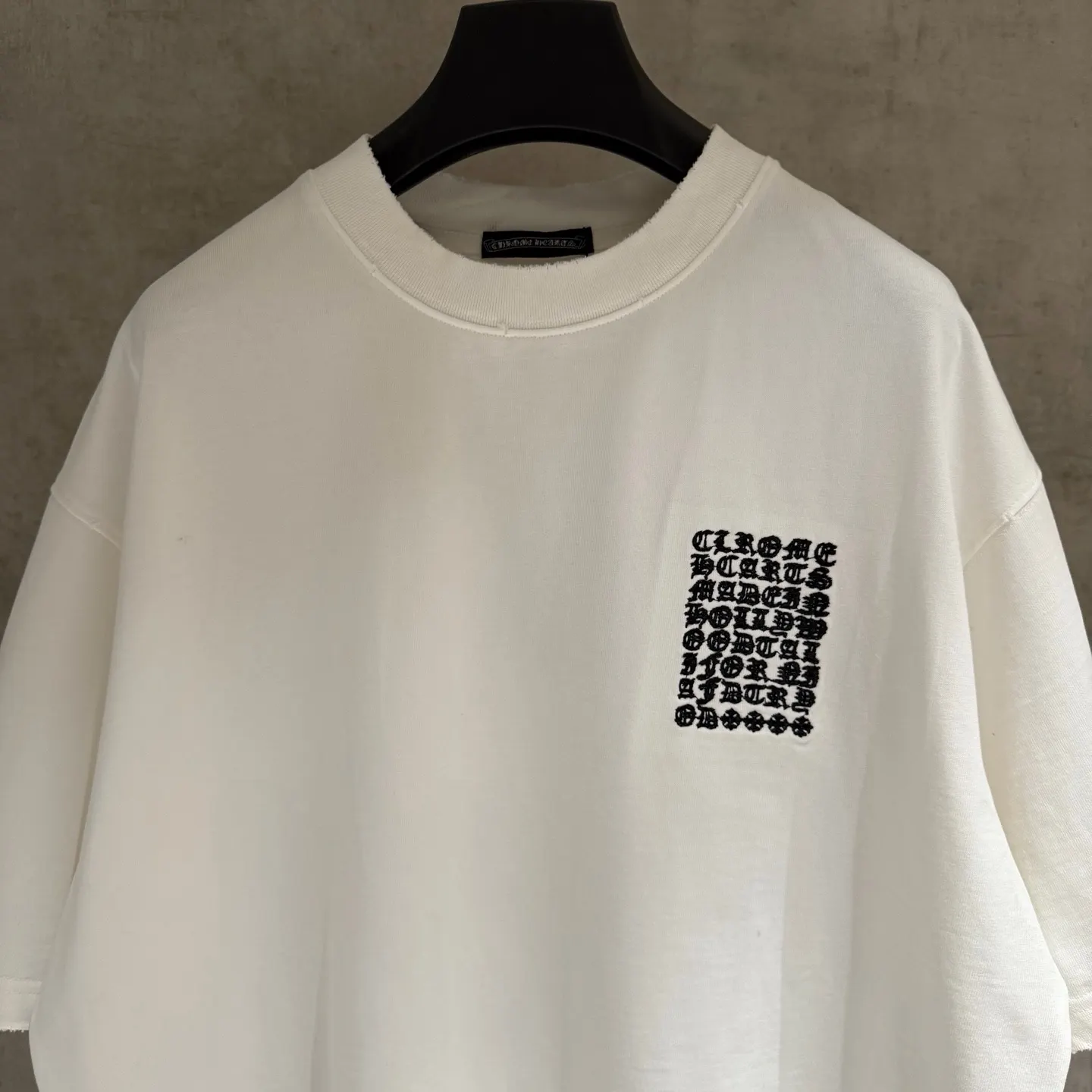 Embroidered Heavyweight Cotton T-Shirt D18018998 — view 3