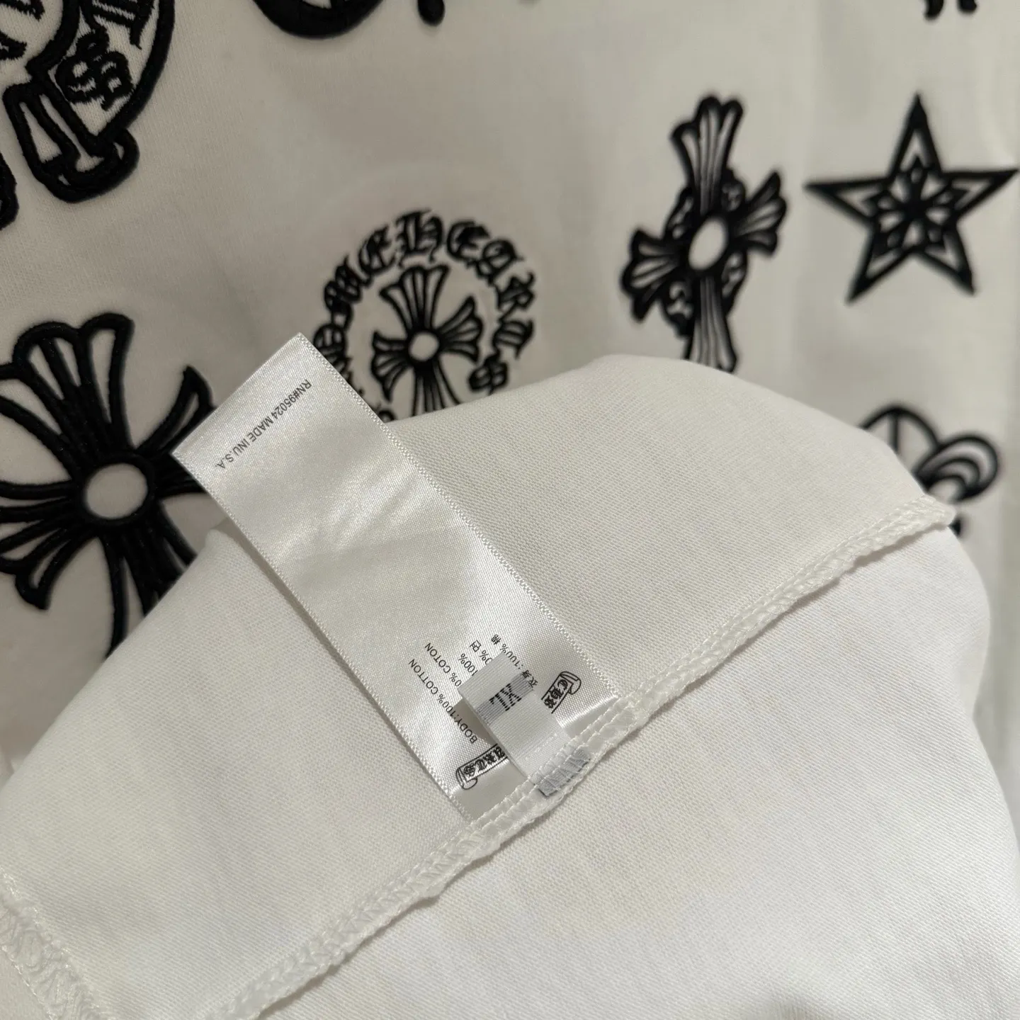 Embroidered Heavyweight Cotton T-Shirt D18018998 — view 8