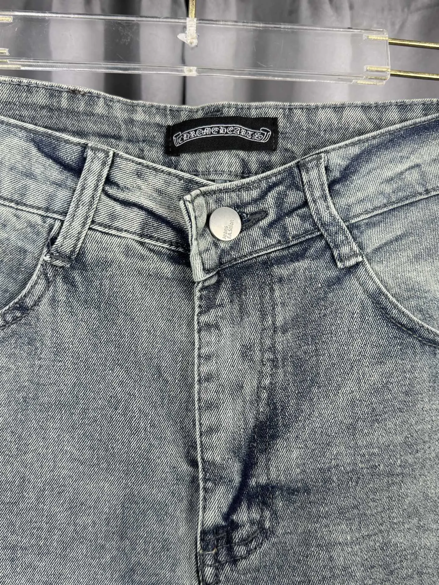 Chrome Hearts Embossed Cross Logo Jeans D18019562 — view 6