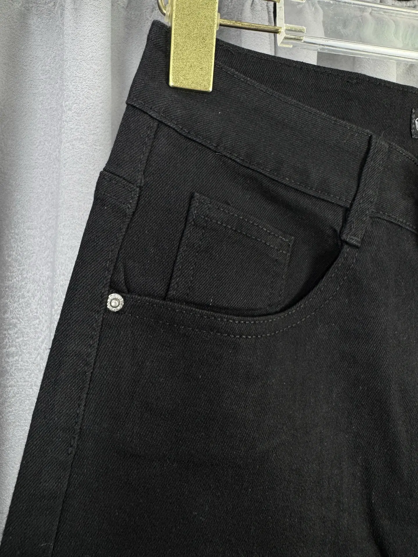 Chrome Hearts Logo-Embroidered Straight-Leg Jeans D18019561 — view 4
