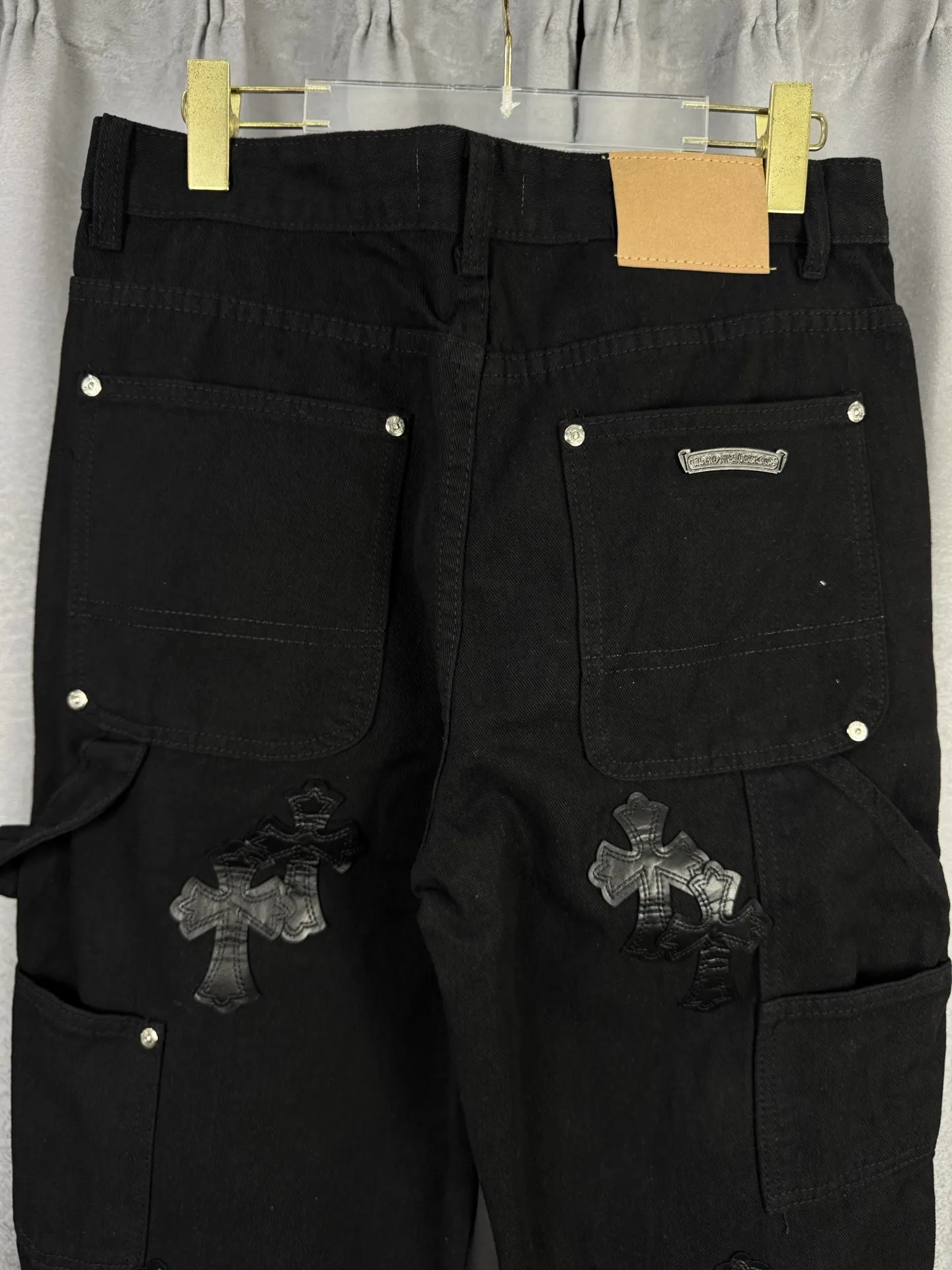 Chrome Hearts Cross Patch Remake Jeans D18019550 — view 7
