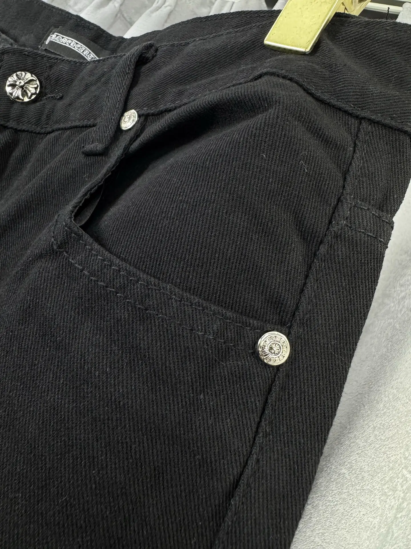 Chrome Hearts Cross Patch Remake Jeans D18019574 — view 5
