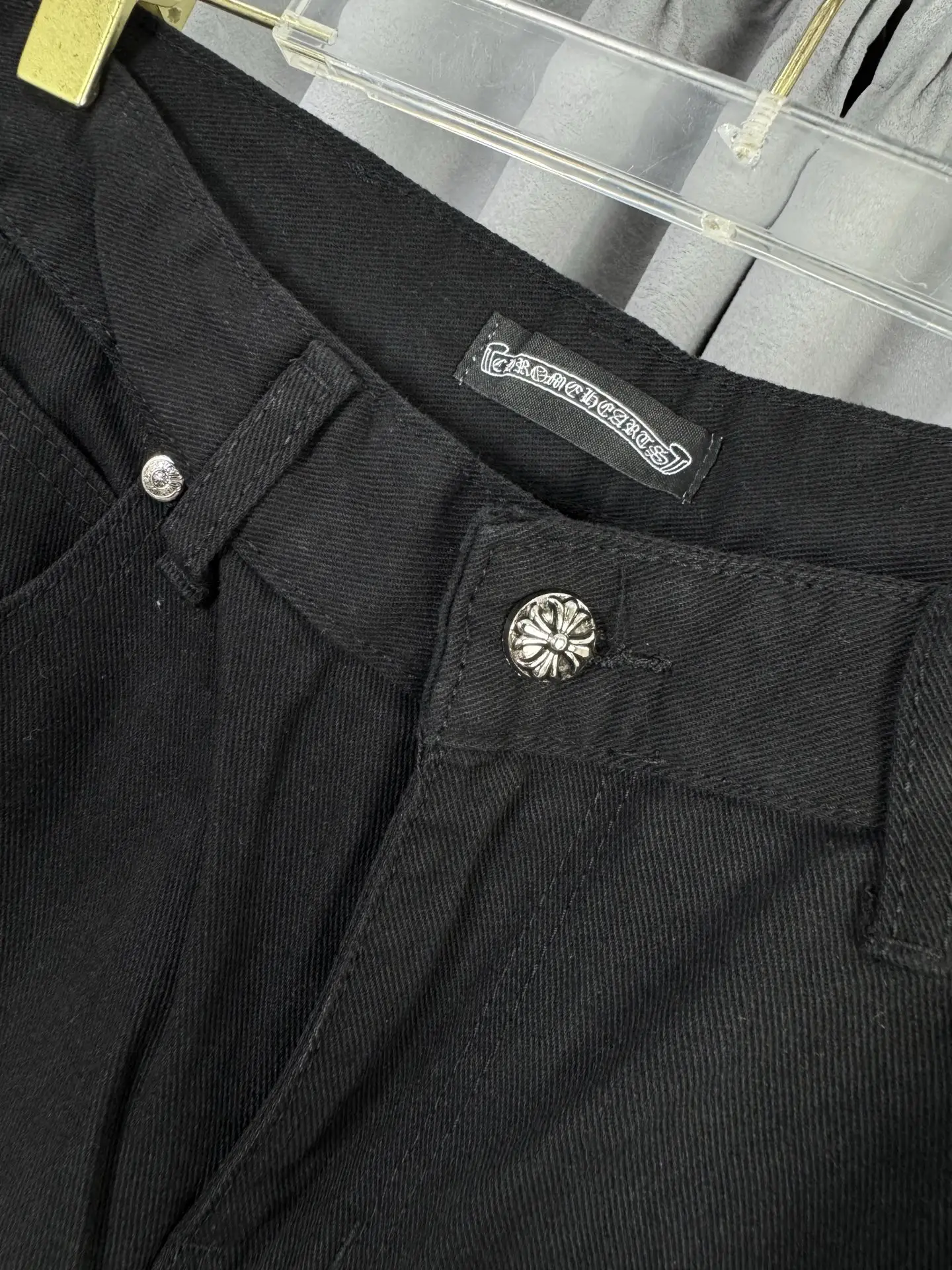 Chrome Hearts Cross Patch Remake Jeans D18019574 — view 6