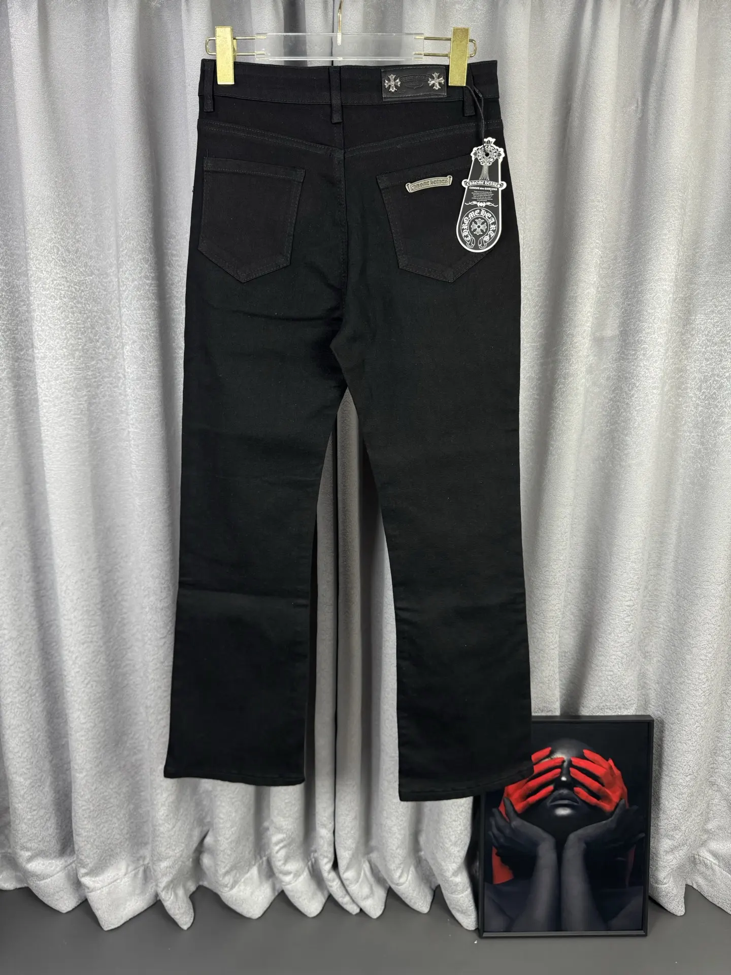 Chrome Hearts Remake Straight-Leg Jeans D18019563 — view 2