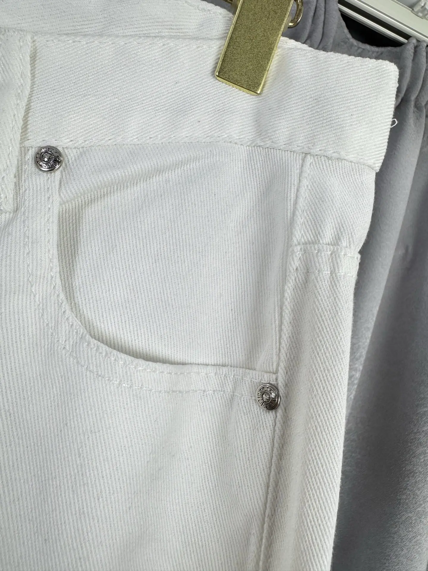 Chrome Hearts Cross Patch Remake Jeans D18019567 — view 6