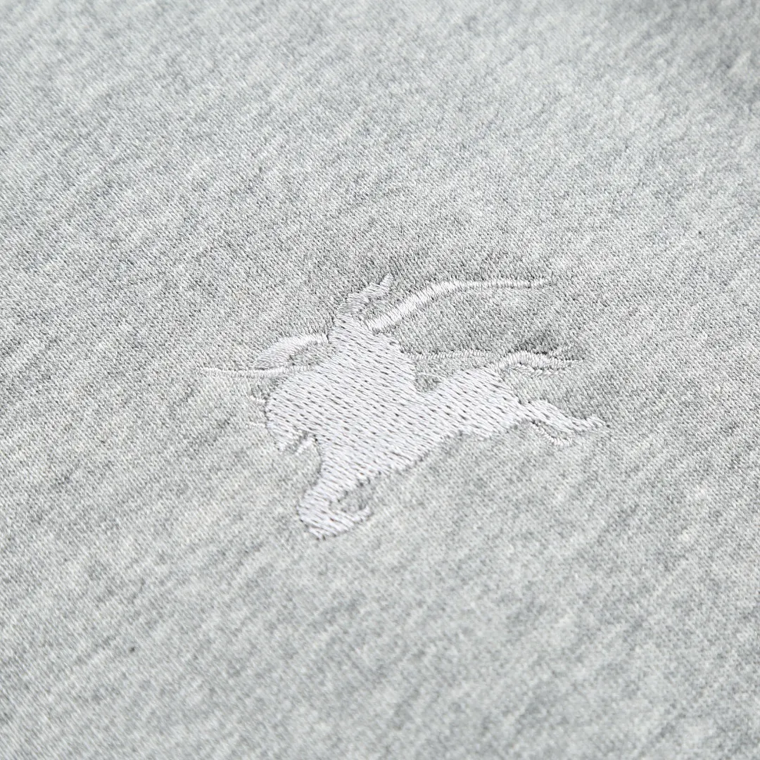 Check-Trim Cotton-Blend Jersey Hoodie D18521662 — view 6