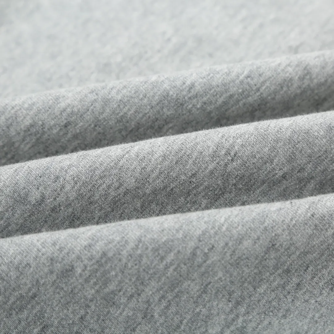 Check-Trim Cotton-Blend Jersey Hoodie D18521662 — view 8