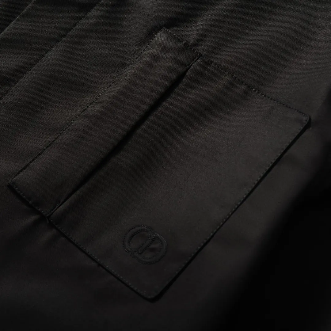CD Icon Embroidered Gabardine Overshirt D18521667 — view 5