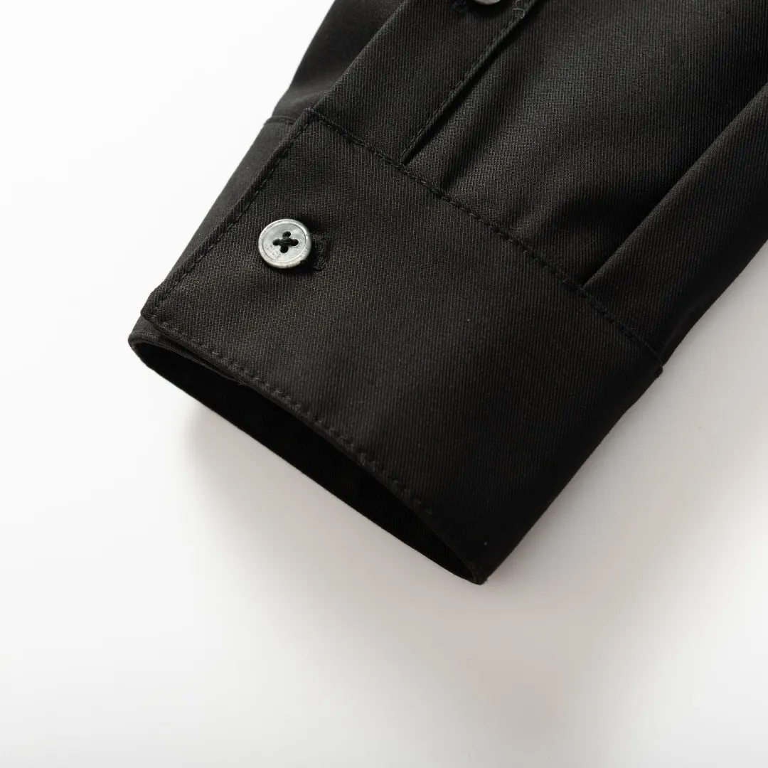CD Icon Embroidered Gabardine Overshirt D18521667 — view 8