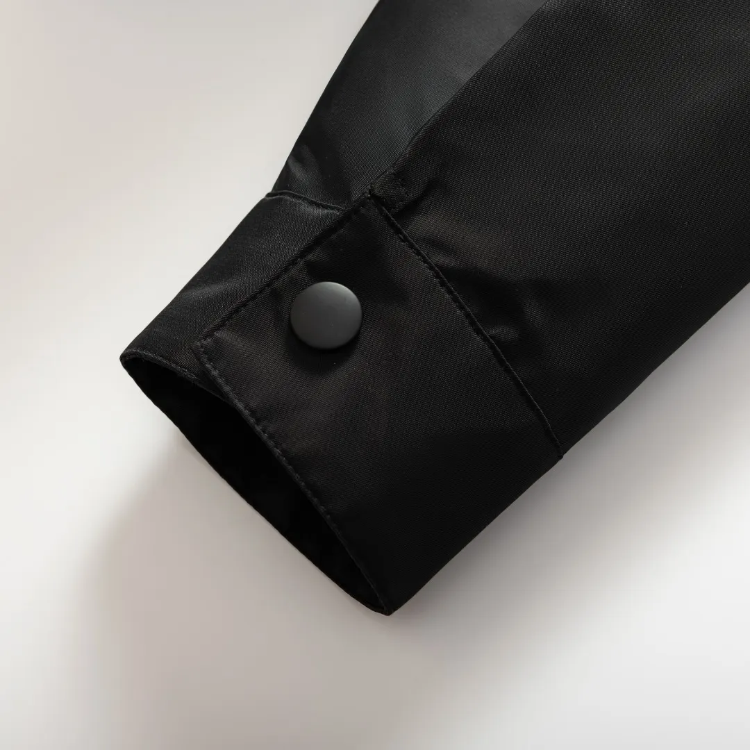 Re-Nylon Zip-Up Shirt Jacket D18521669 — view 8