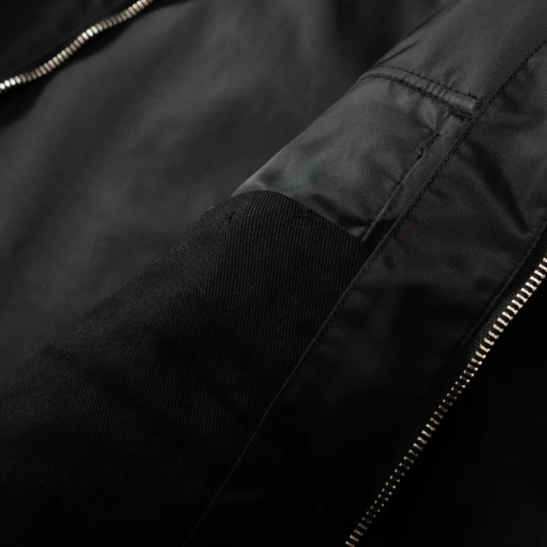 Re-Nylon Zip-Up Shirt Jacket D18521669 — view 9