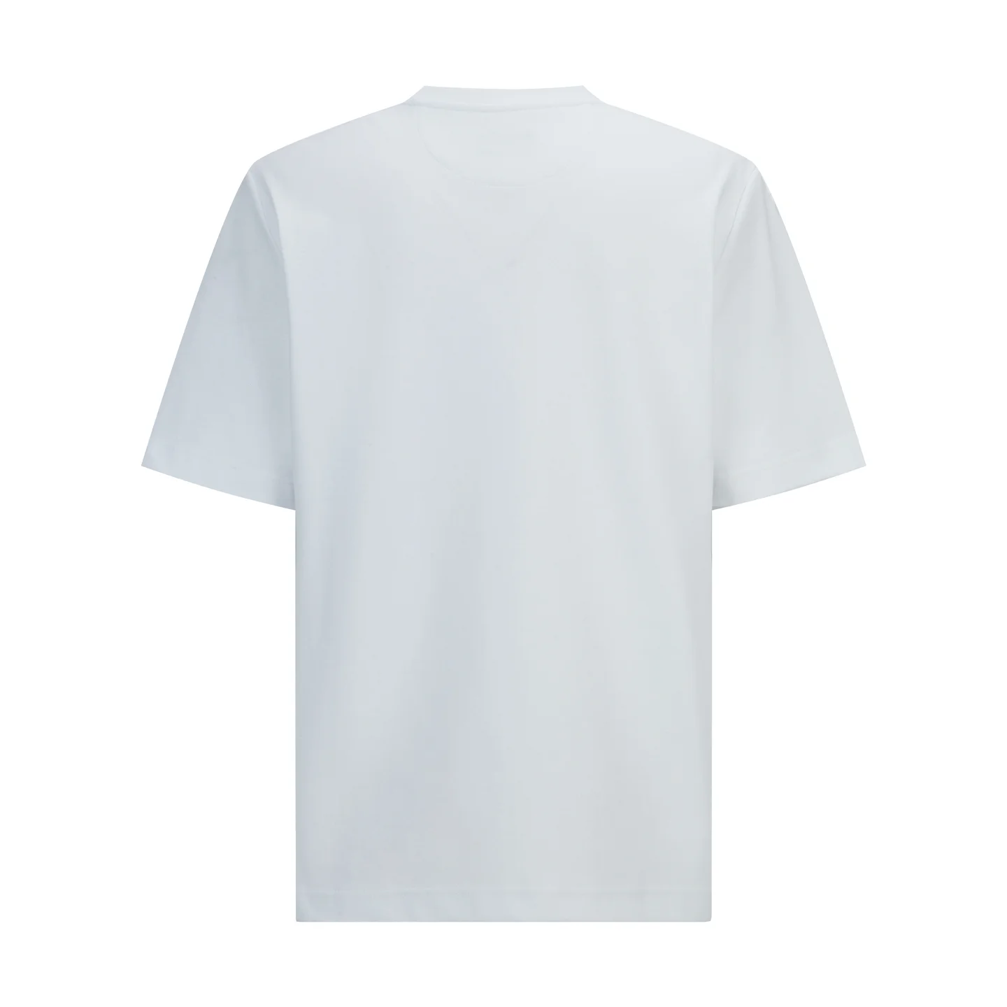 Flower Logo Embroidered Cotton T-Shirt D18514185 — view 2