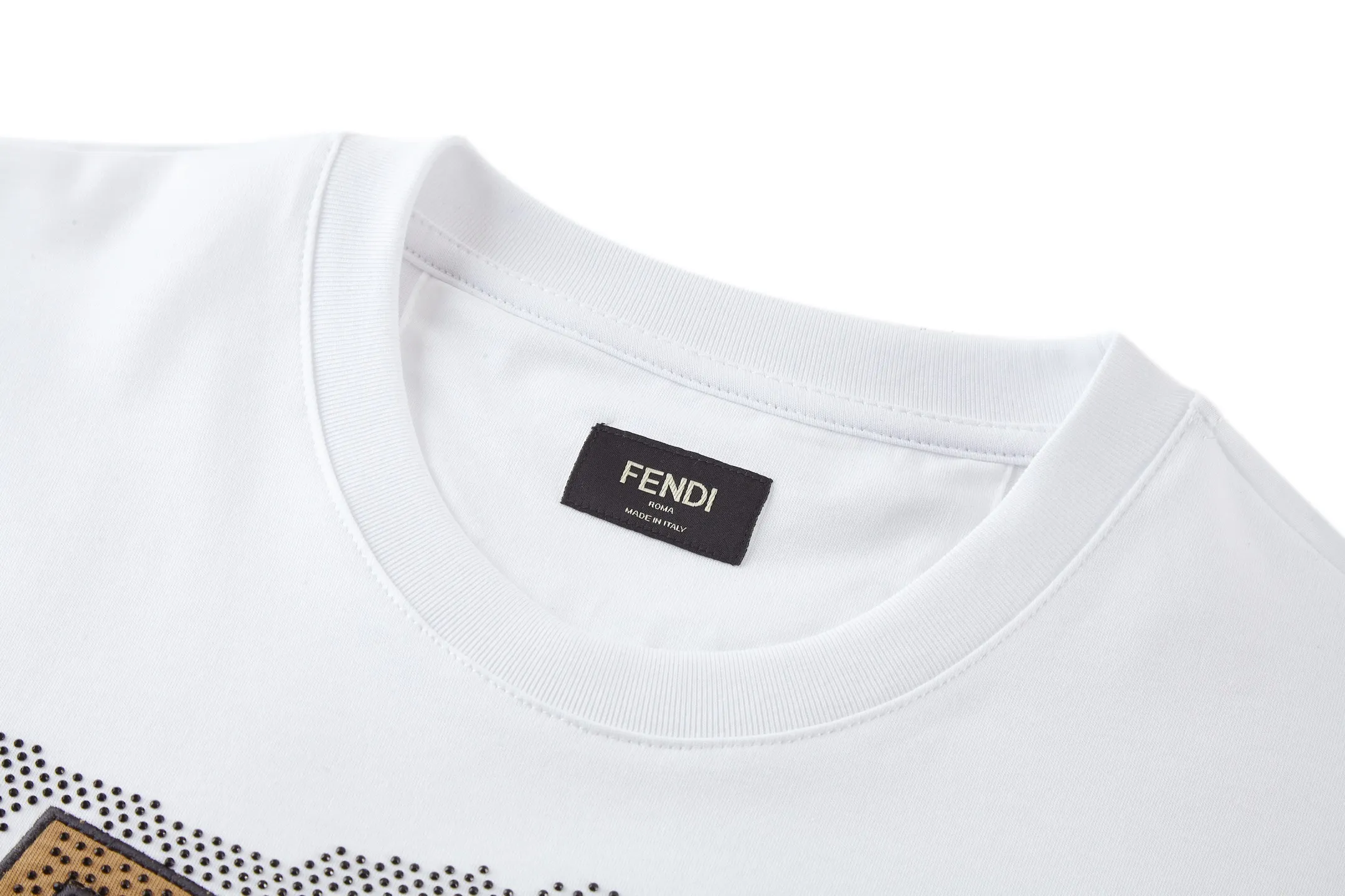 Logo Embroidered Mercersized Cotton T-Shirt D18514181 — view 3