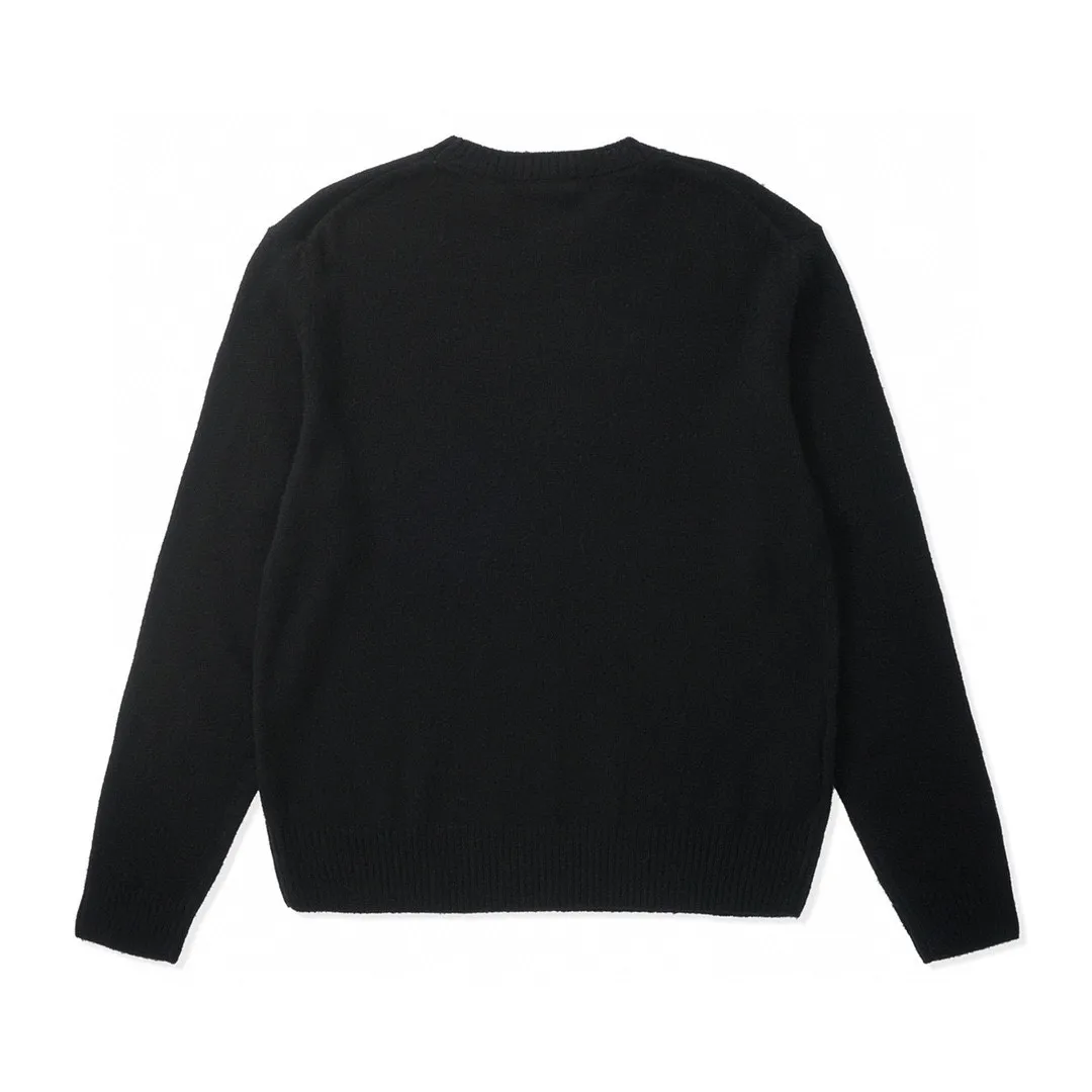 Logo Jacquard Wool Crew-Neck Sweater D18524920 — view 2