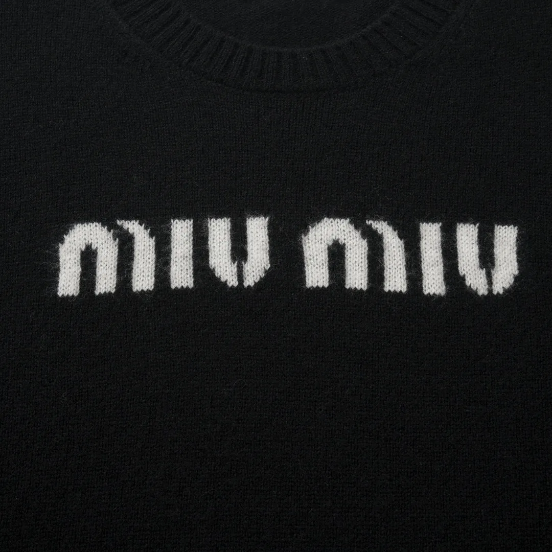 Logo Jacquard Wool Crew-Neck Sweater D18524920 — view 4