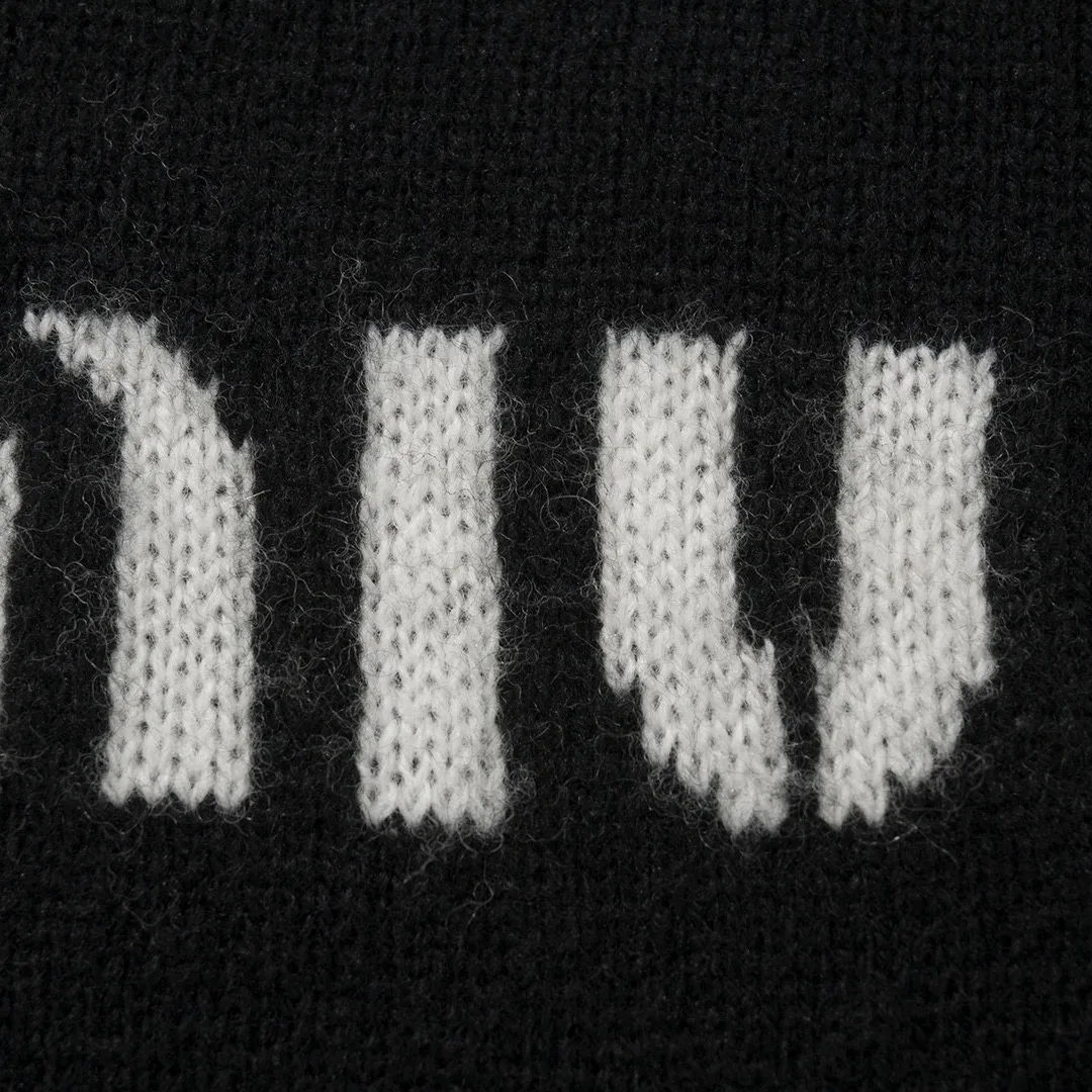 Logo Jacquard Wool Crew-Neck Sweater D18524920 — view 5