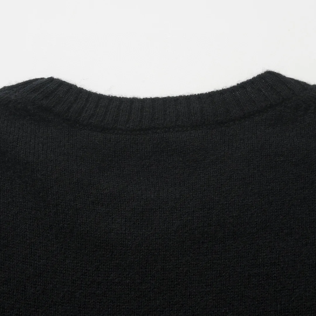 Logo Jacquard Wool Crew-Neck Sweater D18524920 — view 7