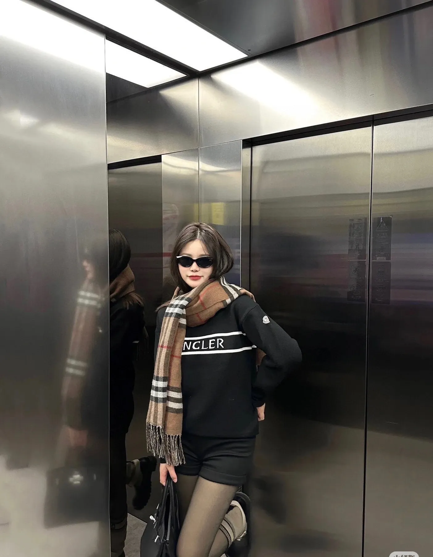 Logo-Intarsia Cotton-Blend Knit Sweater D18513840 — view 5
