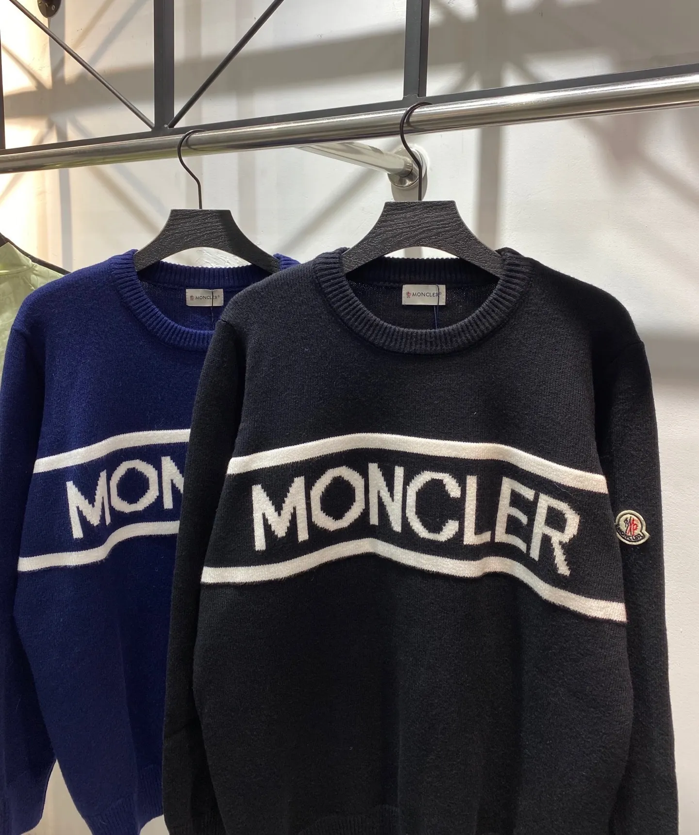 Logo-Intarsia Virgin Wool-Blend Sweater D18513841 — view 2