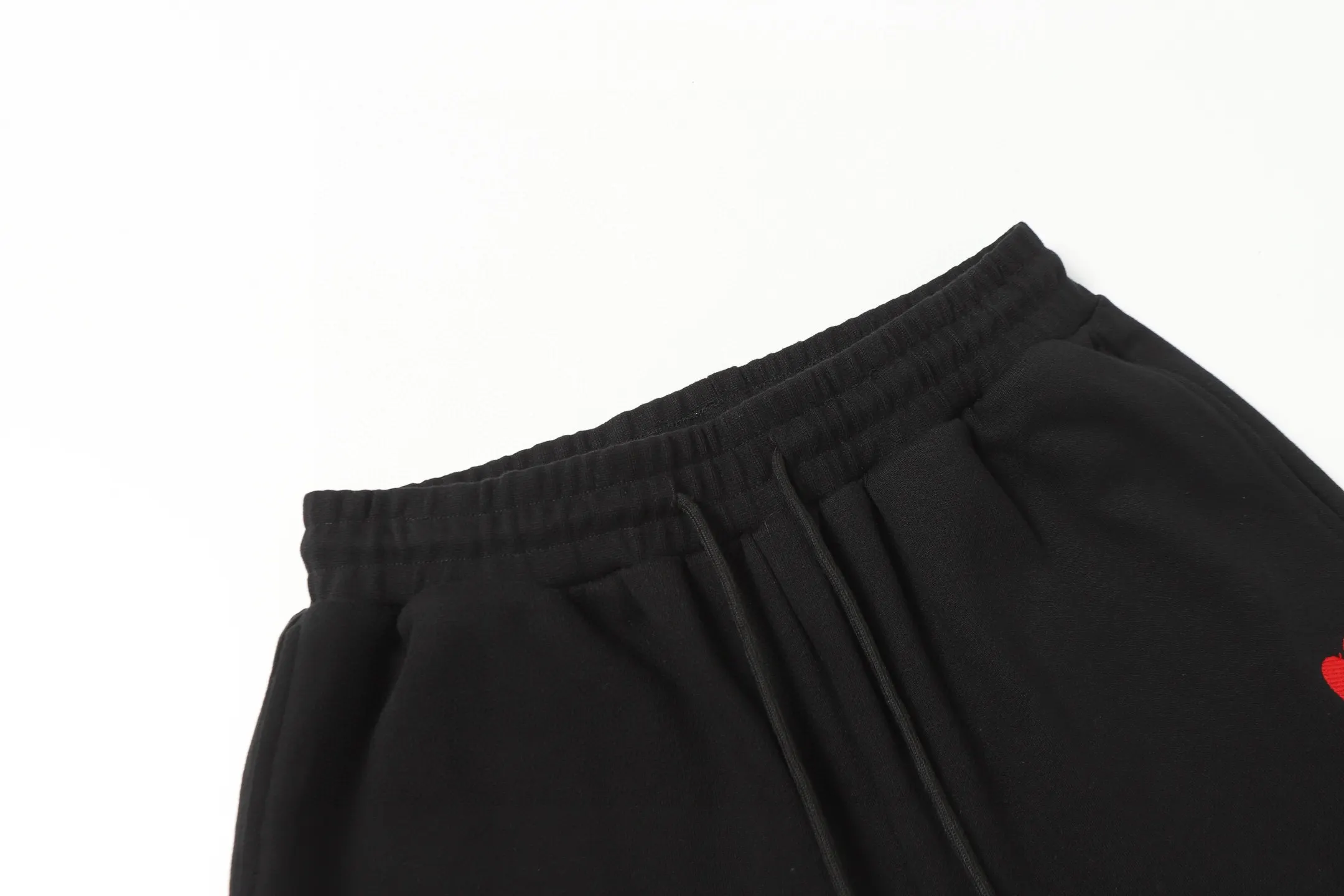 Ami de Coeur Embroidered Cotton-Jersey Shorts D18513197 — view 3