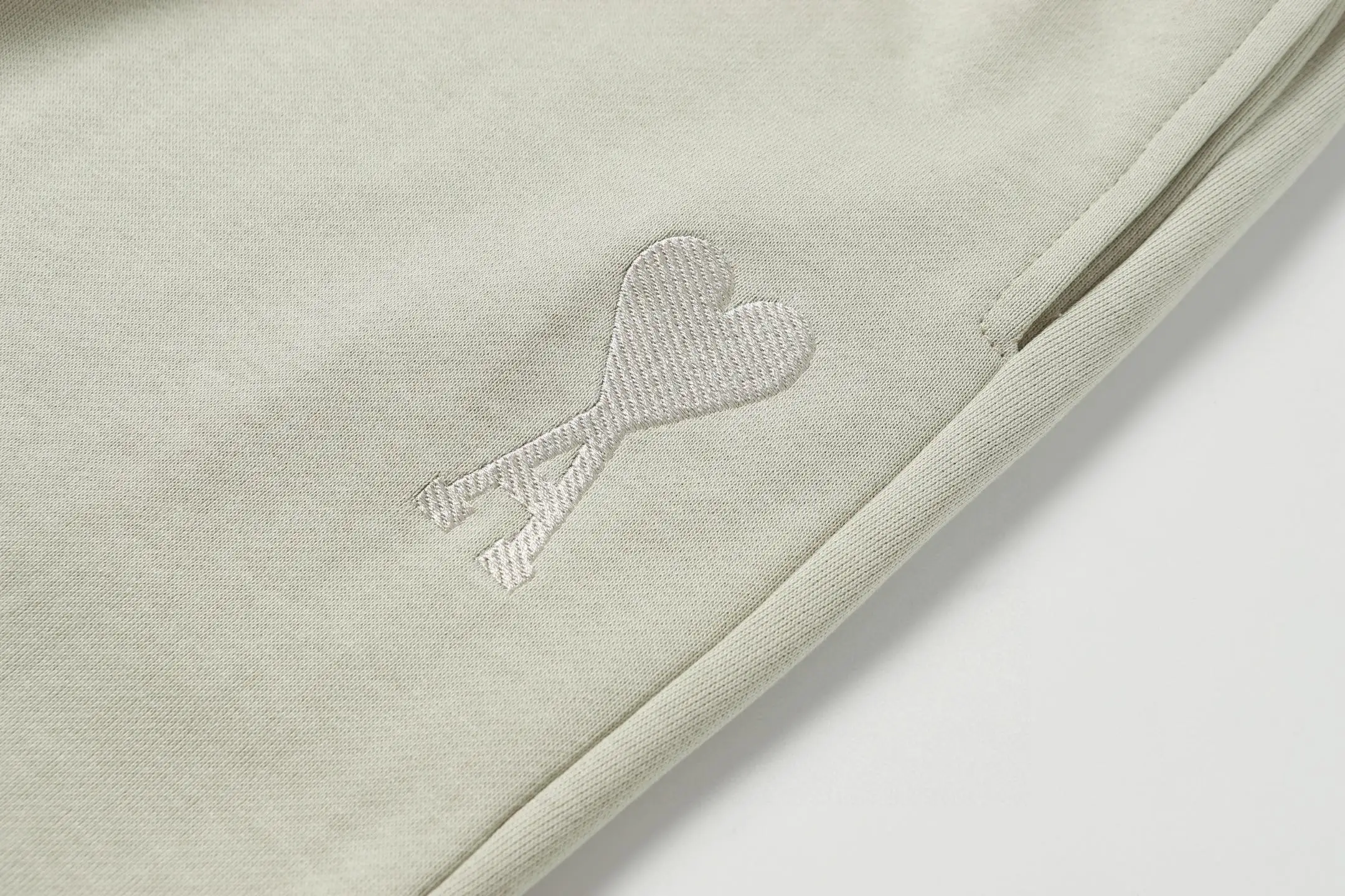 Ami de Coeur Embroidered Cotton-Jersey Shorts D18513195 — view 5
