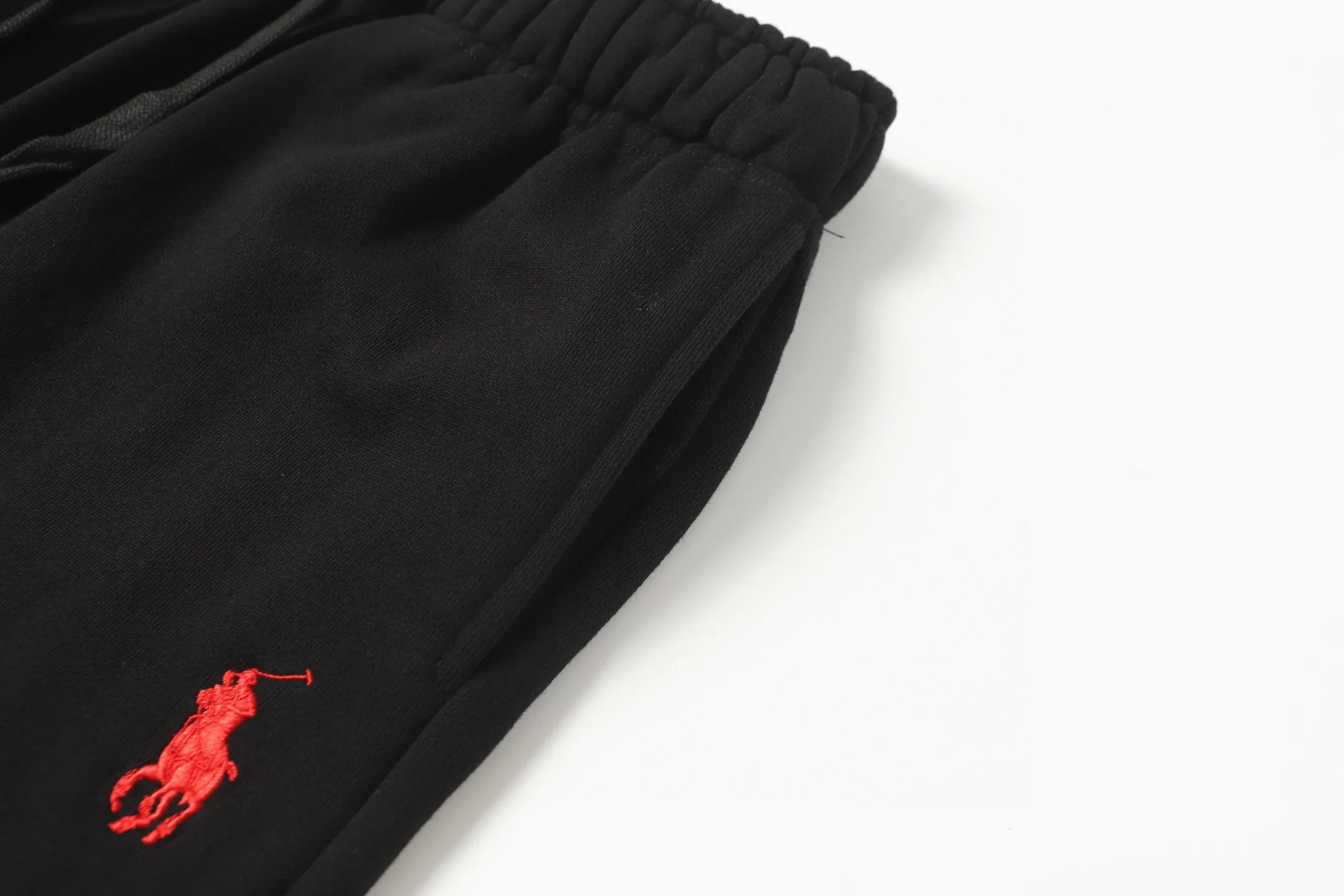 Logo-Embroidered Drawstring Cotton Shorts D18513203 — view 6