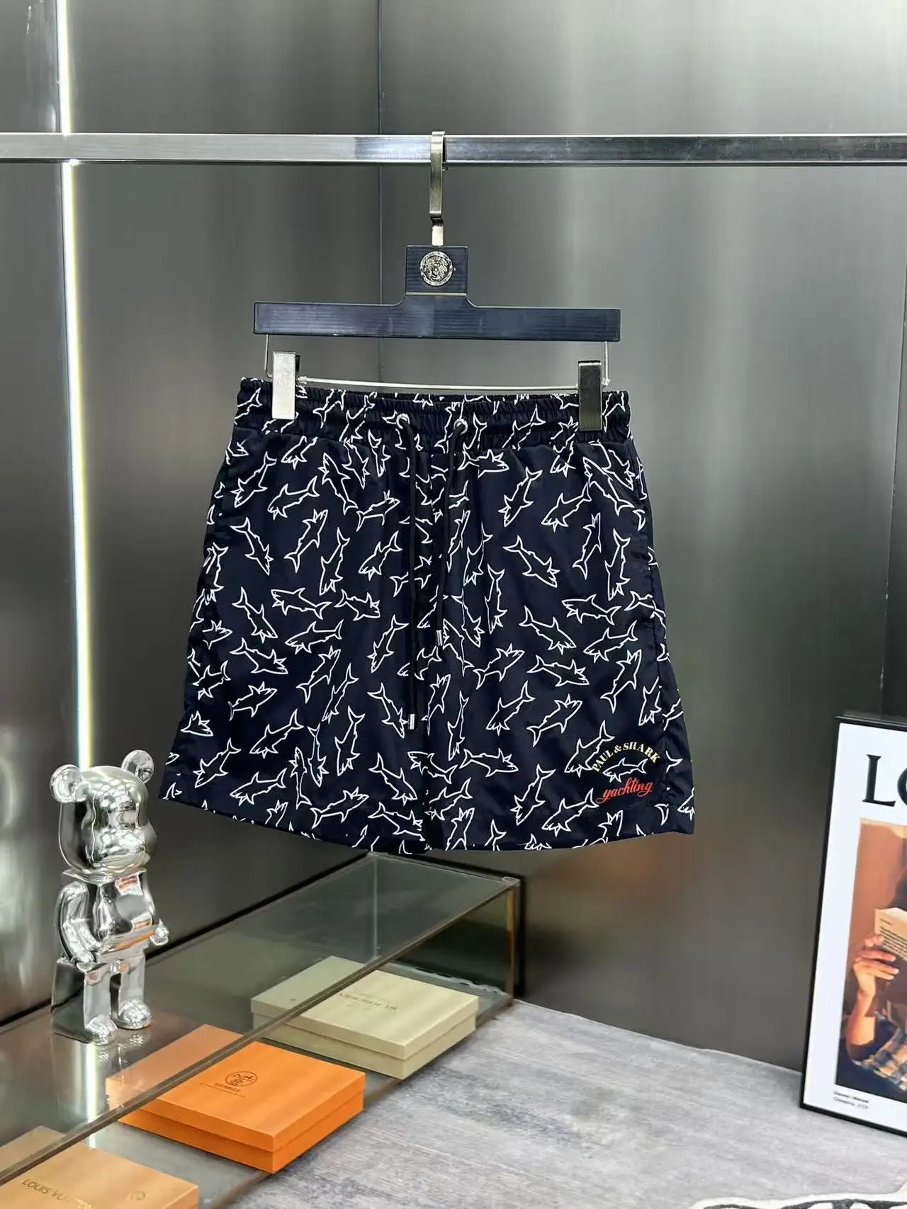 Logo-Print Quick-Dry Swim Shorts D18512385
