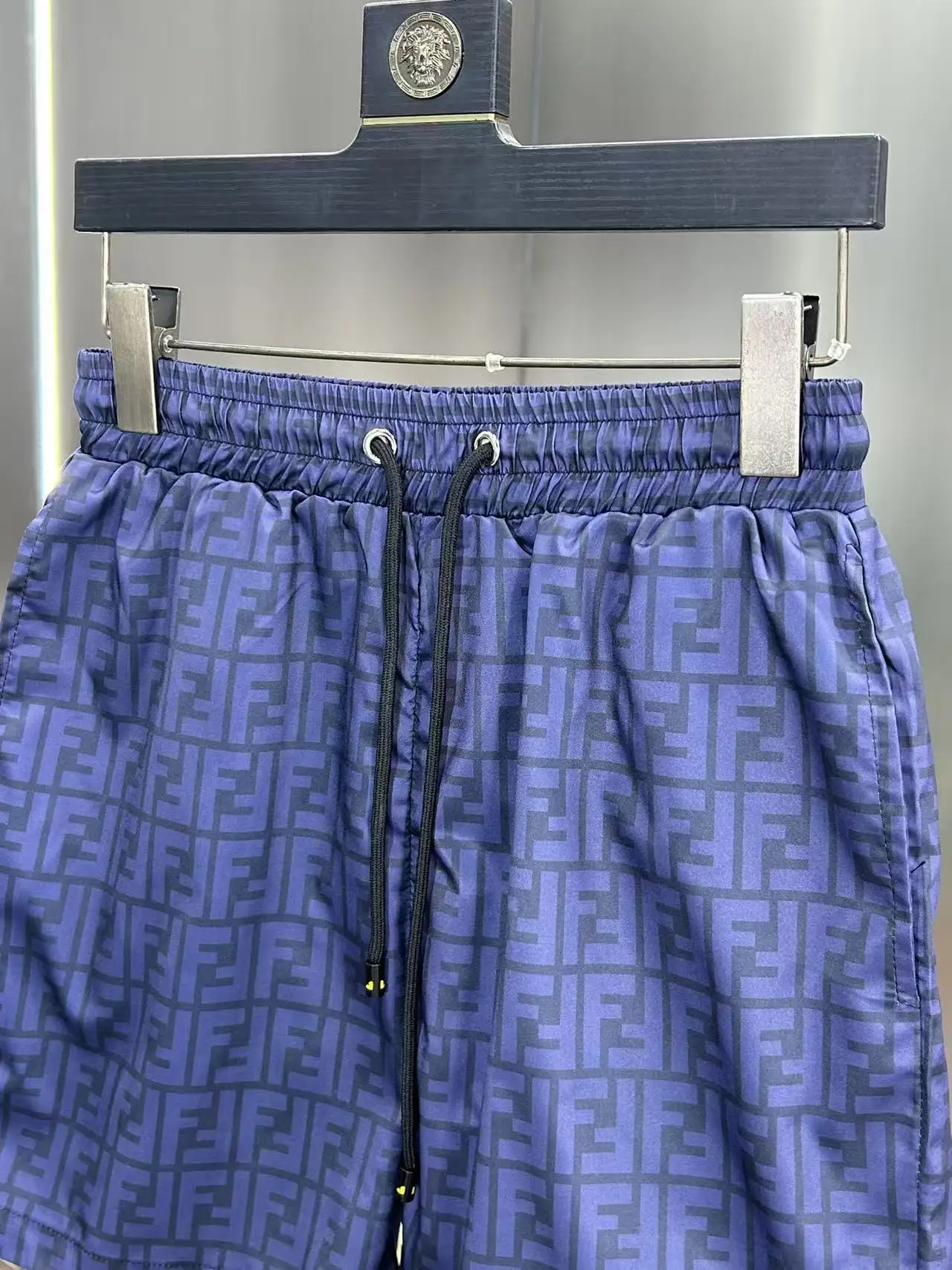 Monogram Print Technical Fabric Shorts D18512388 — view 3