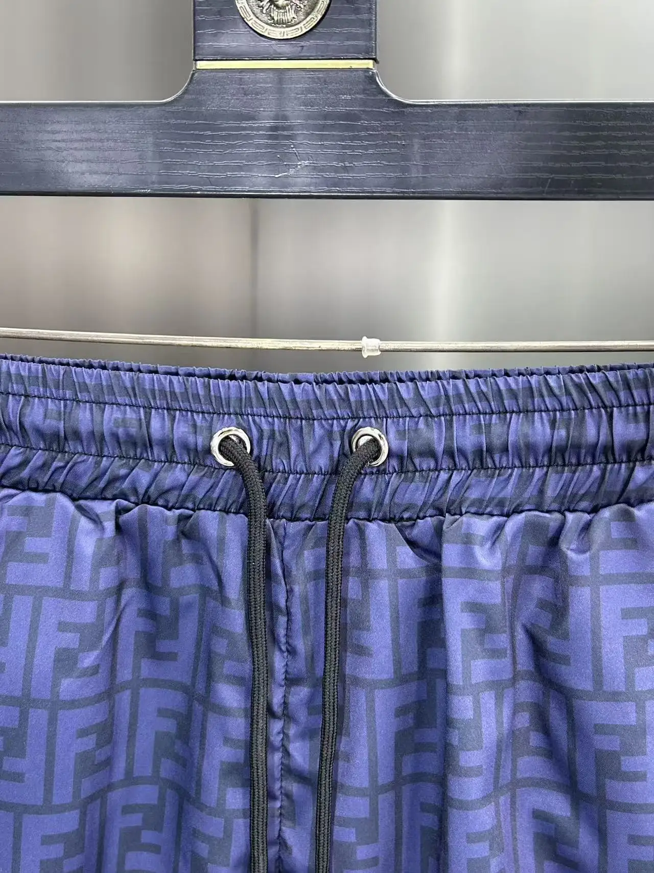 Monogram Print Technical Fabric Shorts D18512388 — view 5