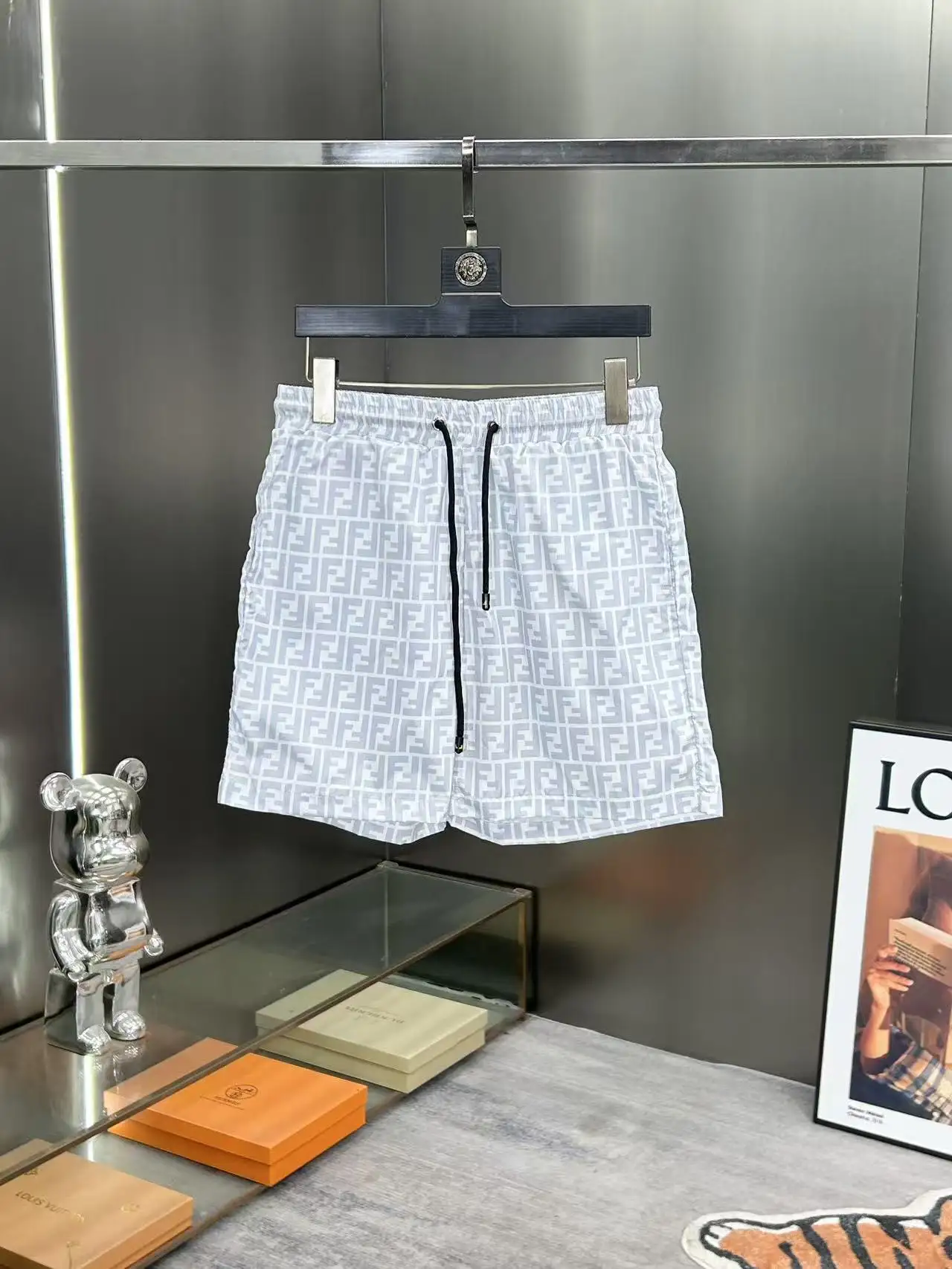 FF Monogram Quick-Dry Swim Shorts D18512387