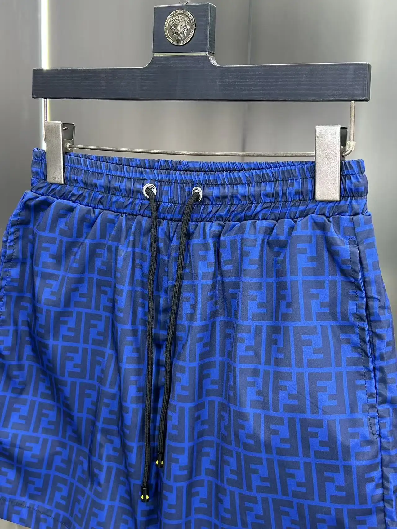 Monogram Print Technical Fabric Shorts D18512386 — view 3