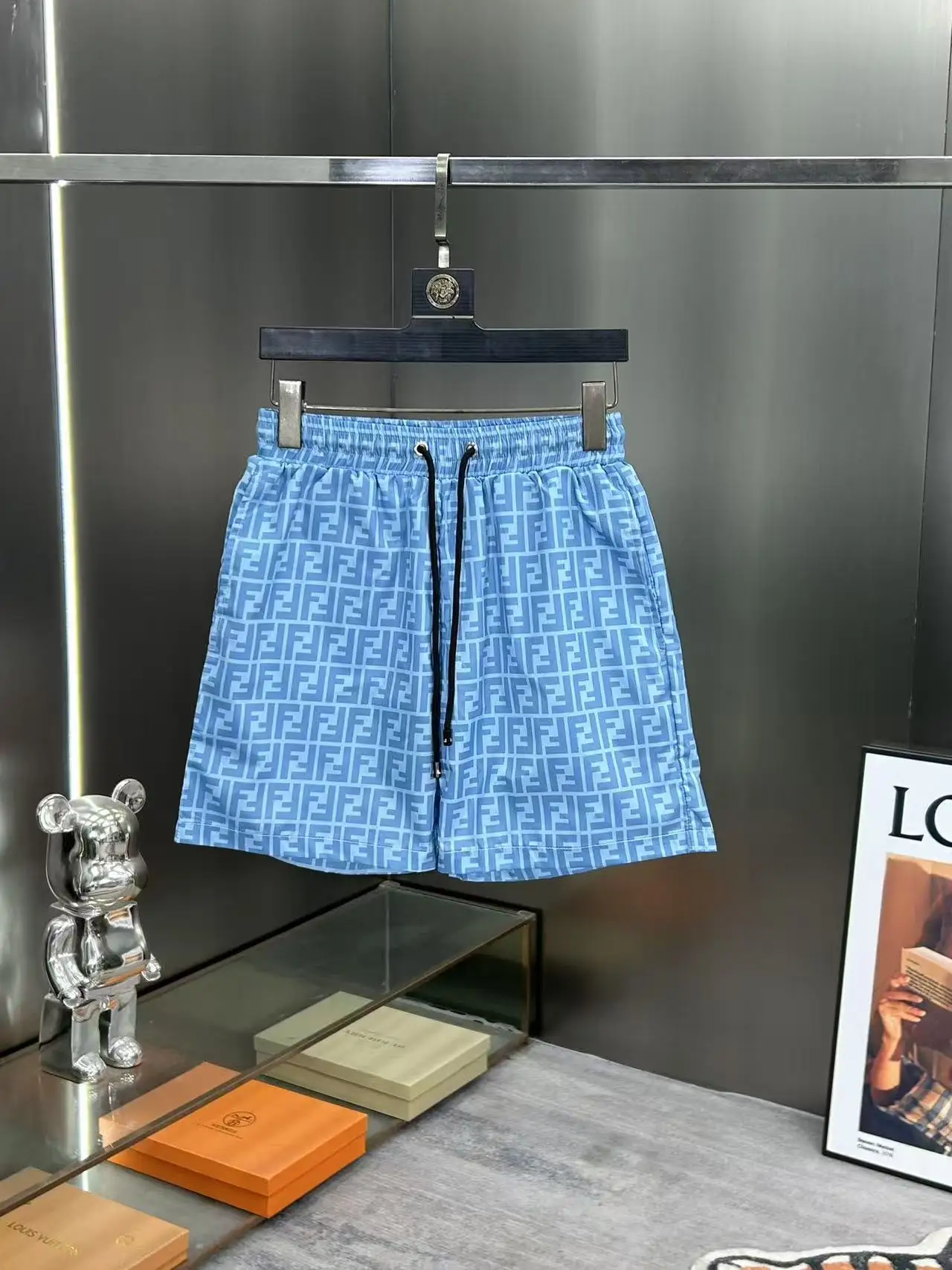 FF Monogram Quick-Dry Swim Shorts D18512390