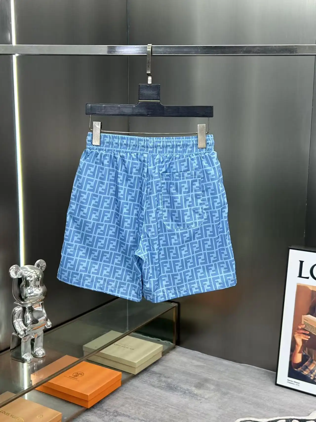 FF Monogram Quick-Dry Swim Shorts D18512390 — view 2