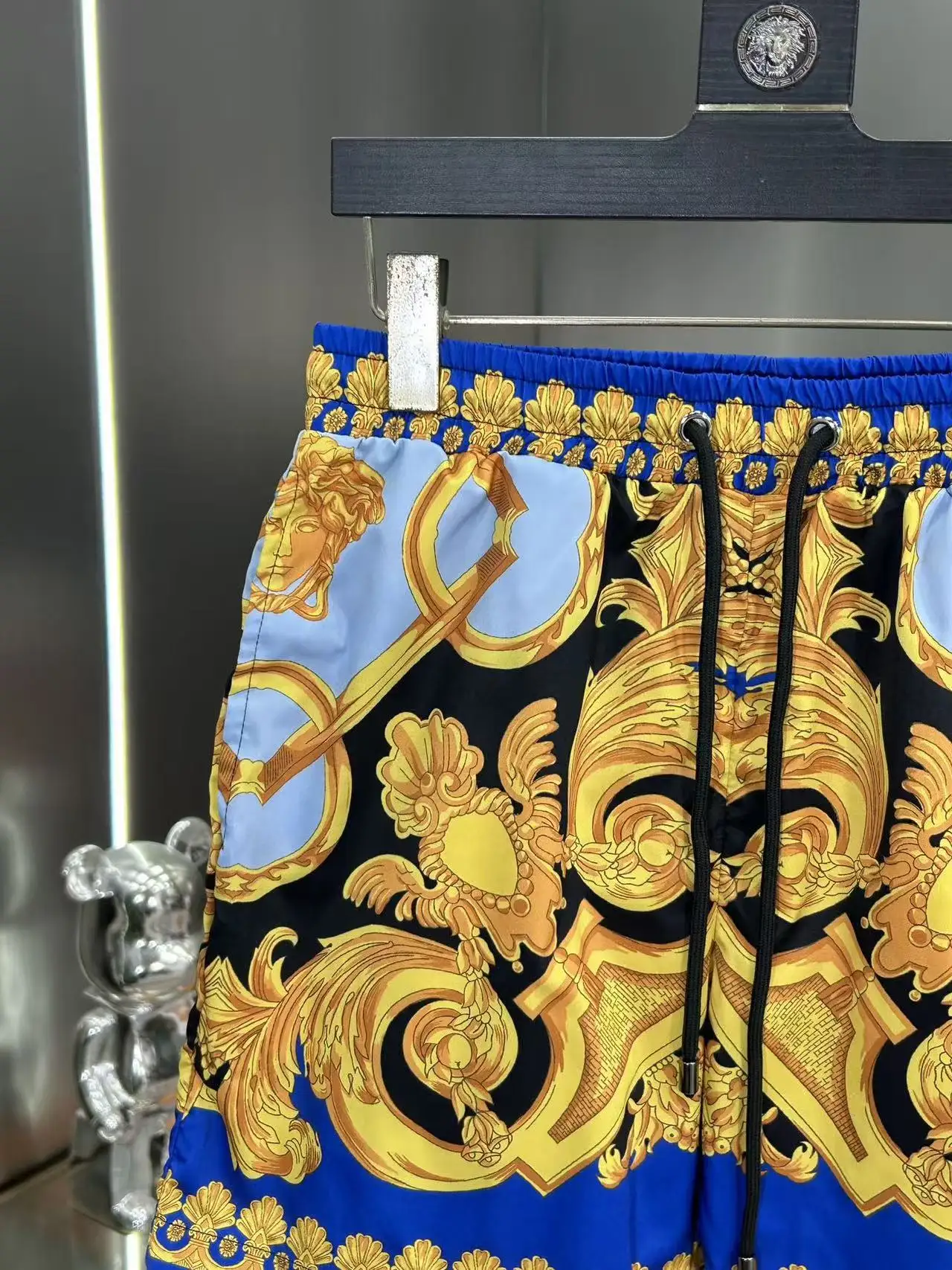 Baroque Print Technical Swim Shorts D18512393 — view 6
